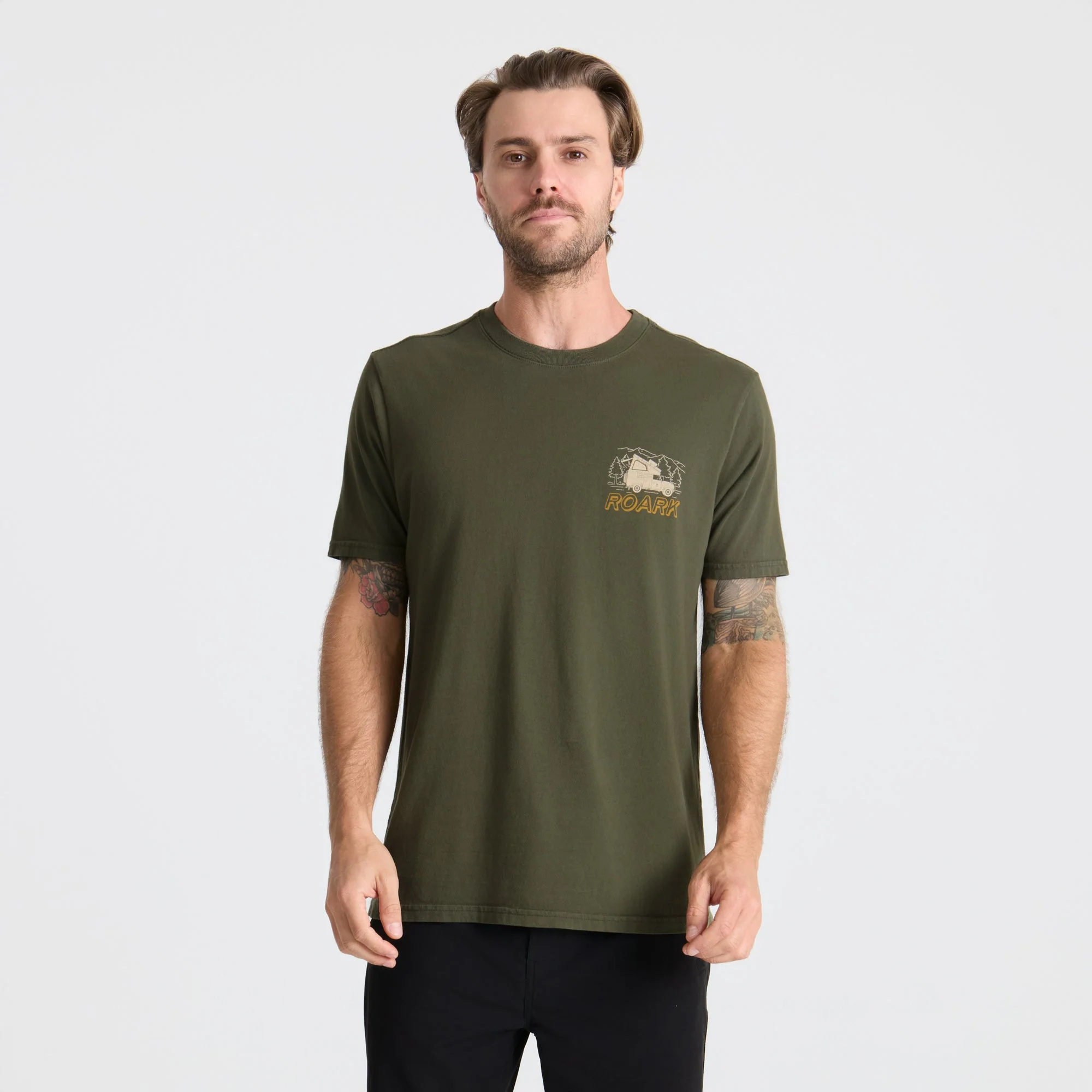 Camper Premium Tee - Military - Image 2