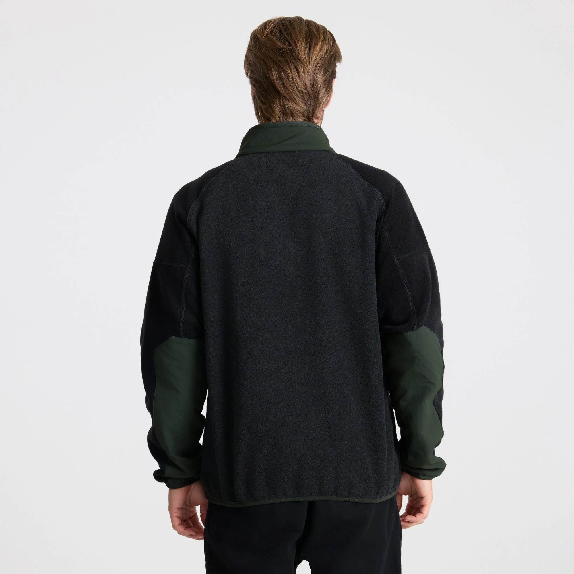 Campover Fleece Mock Hoodie - Onyx - Image 4