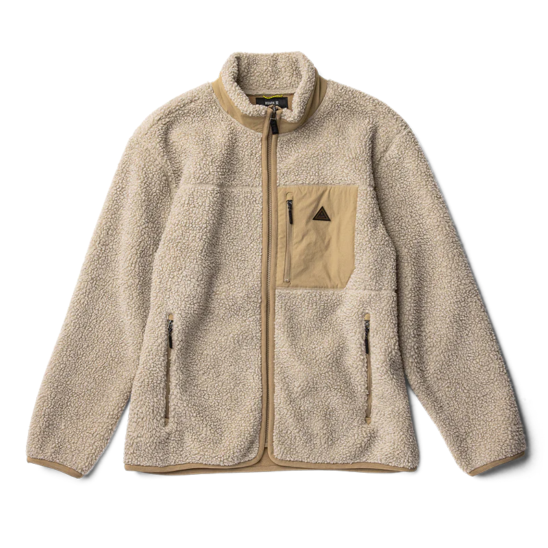 Campover Fleece Zip Hoodie - Khaki