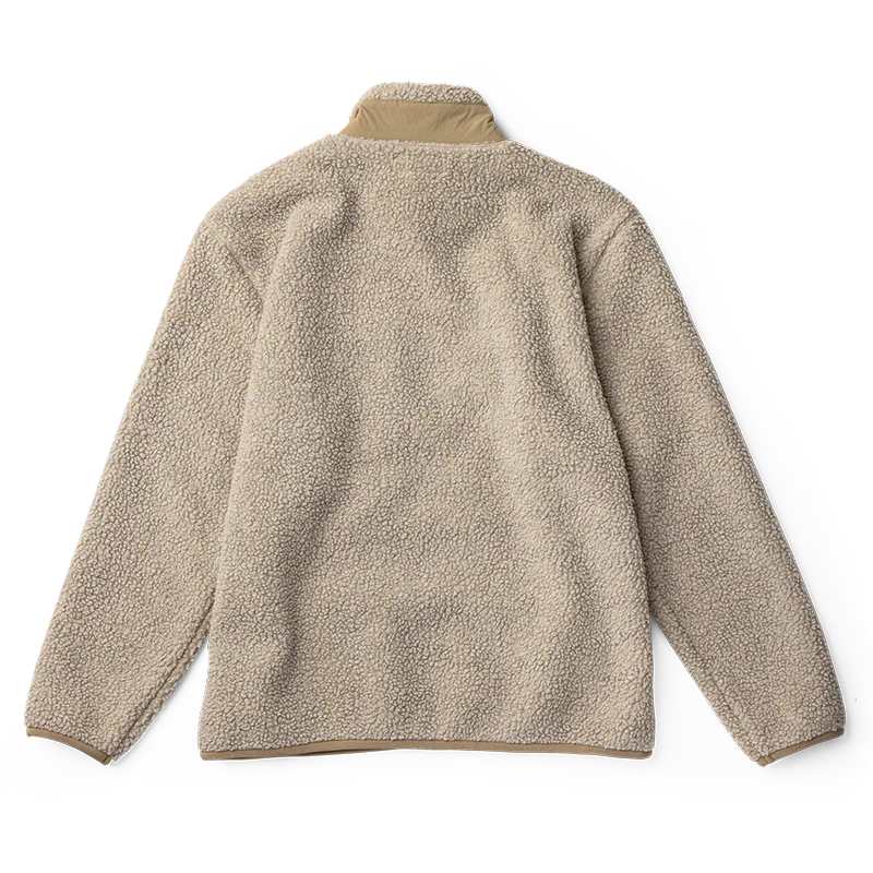 Campover Fleece Zip Hoodie - Khaki - Image 7