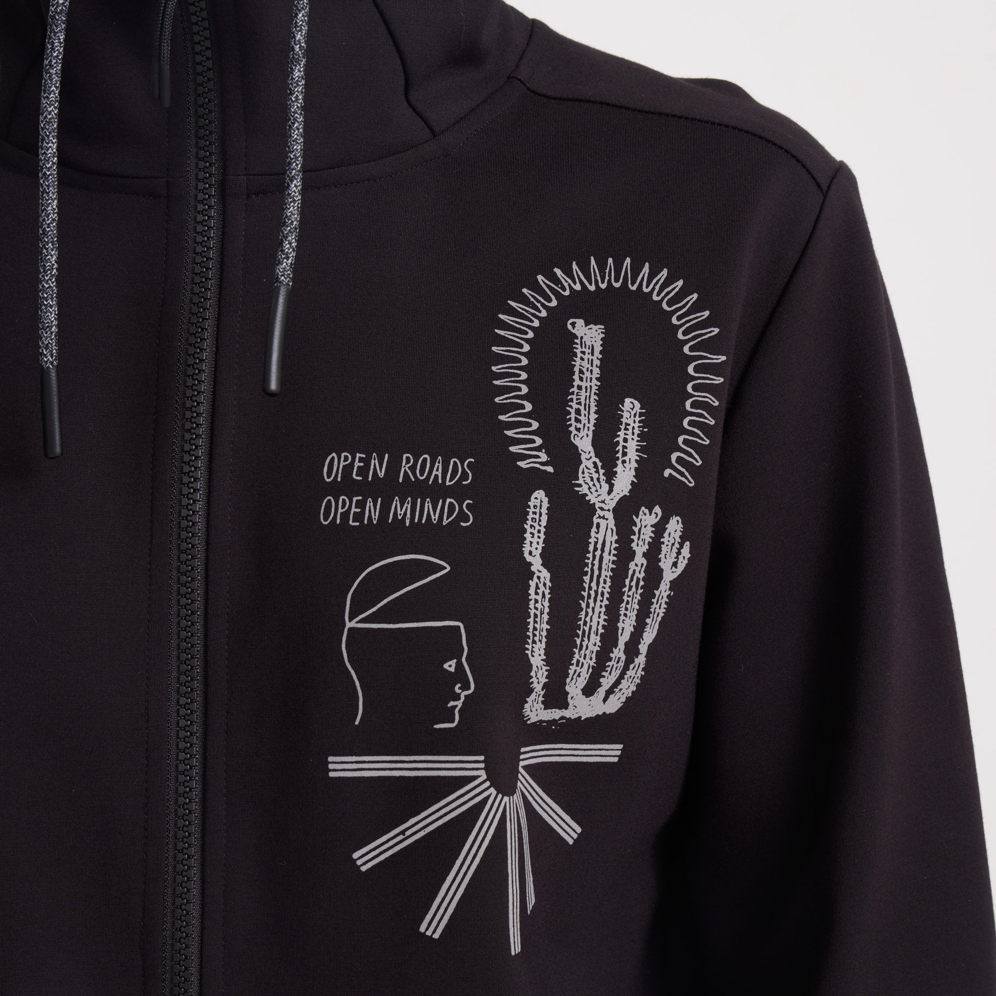 El Morro Zip Fleece 2.0 Hoodie - Black - Image 5