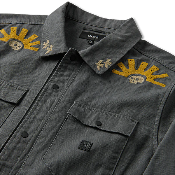 Hebrides Unlined Jacket - Charcoal - Image 3