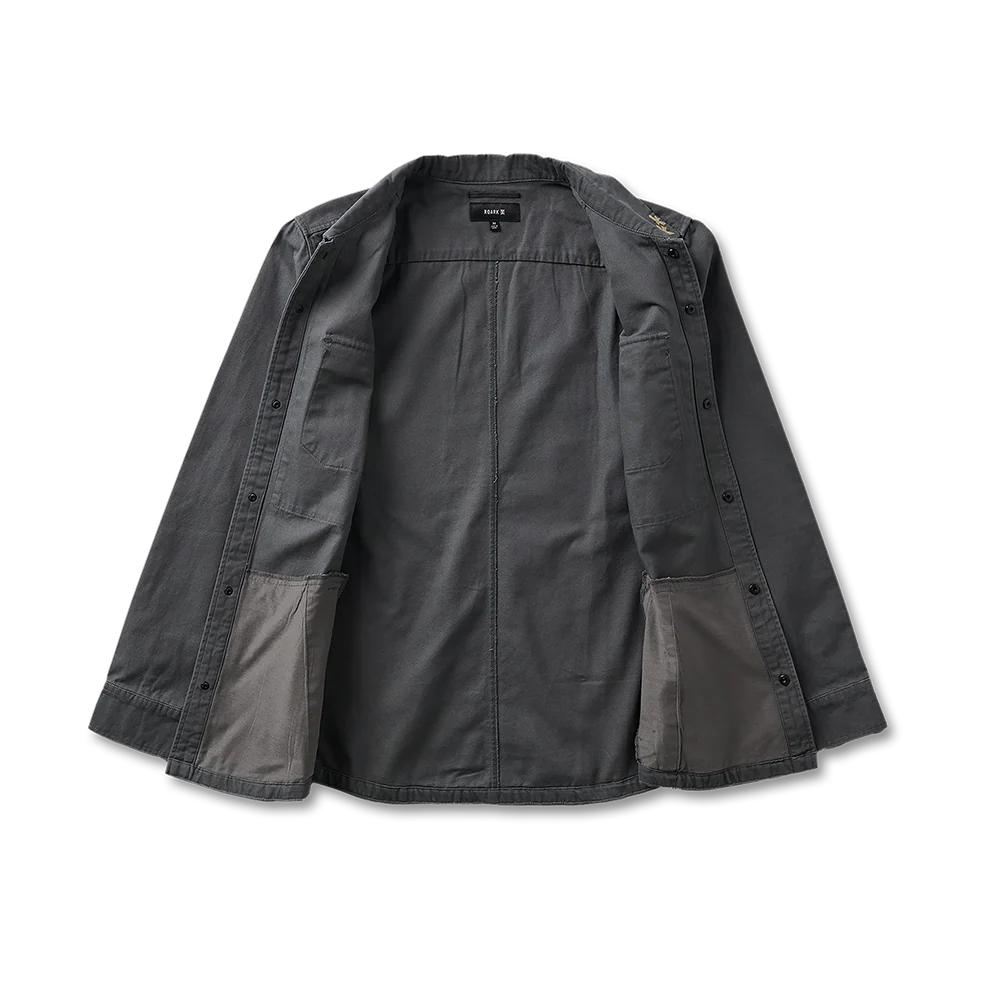 Hebrides Unlined Jacket - Charcoal - Image 8