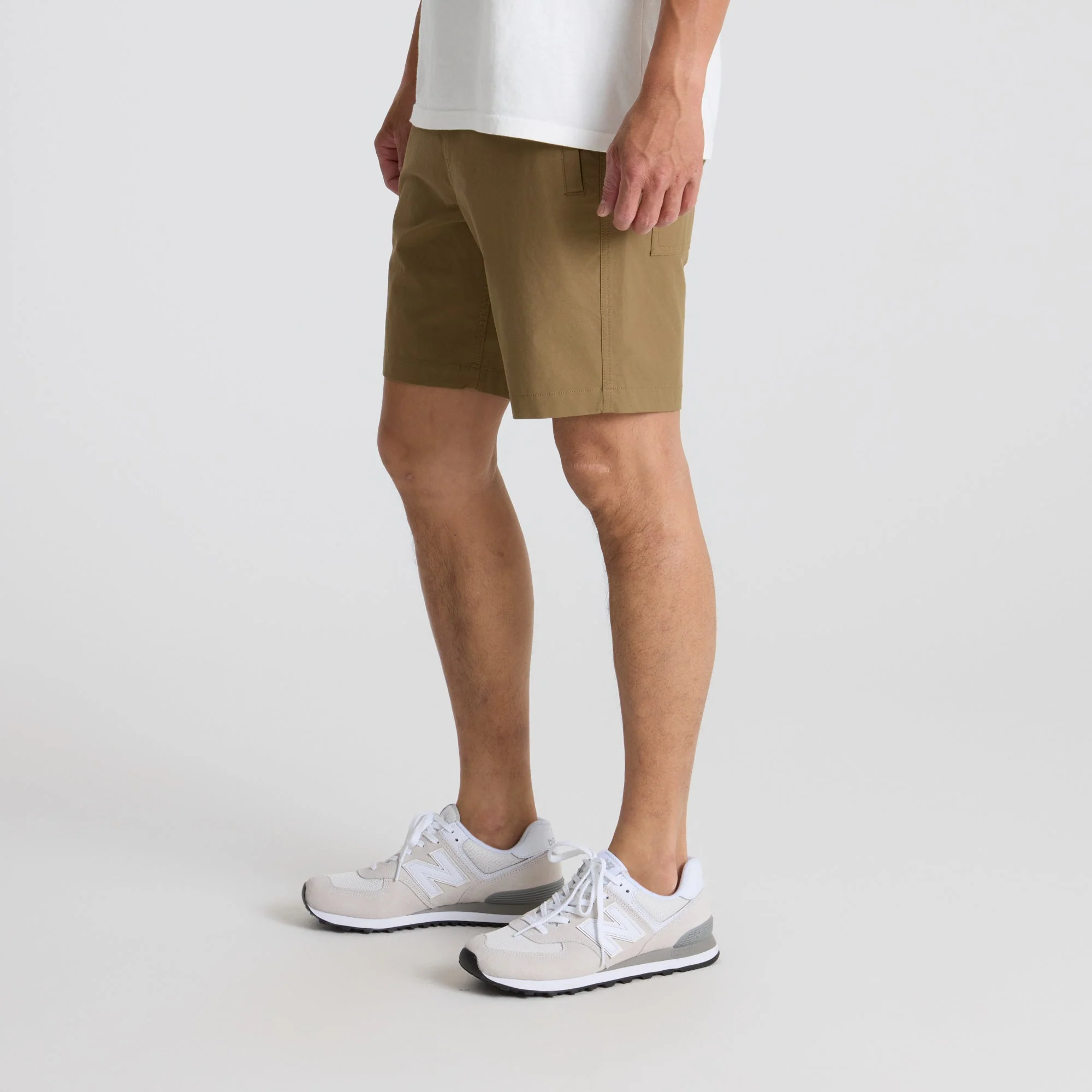 Layover Pro Traveler Shorts - Dark Khaki - Image 3