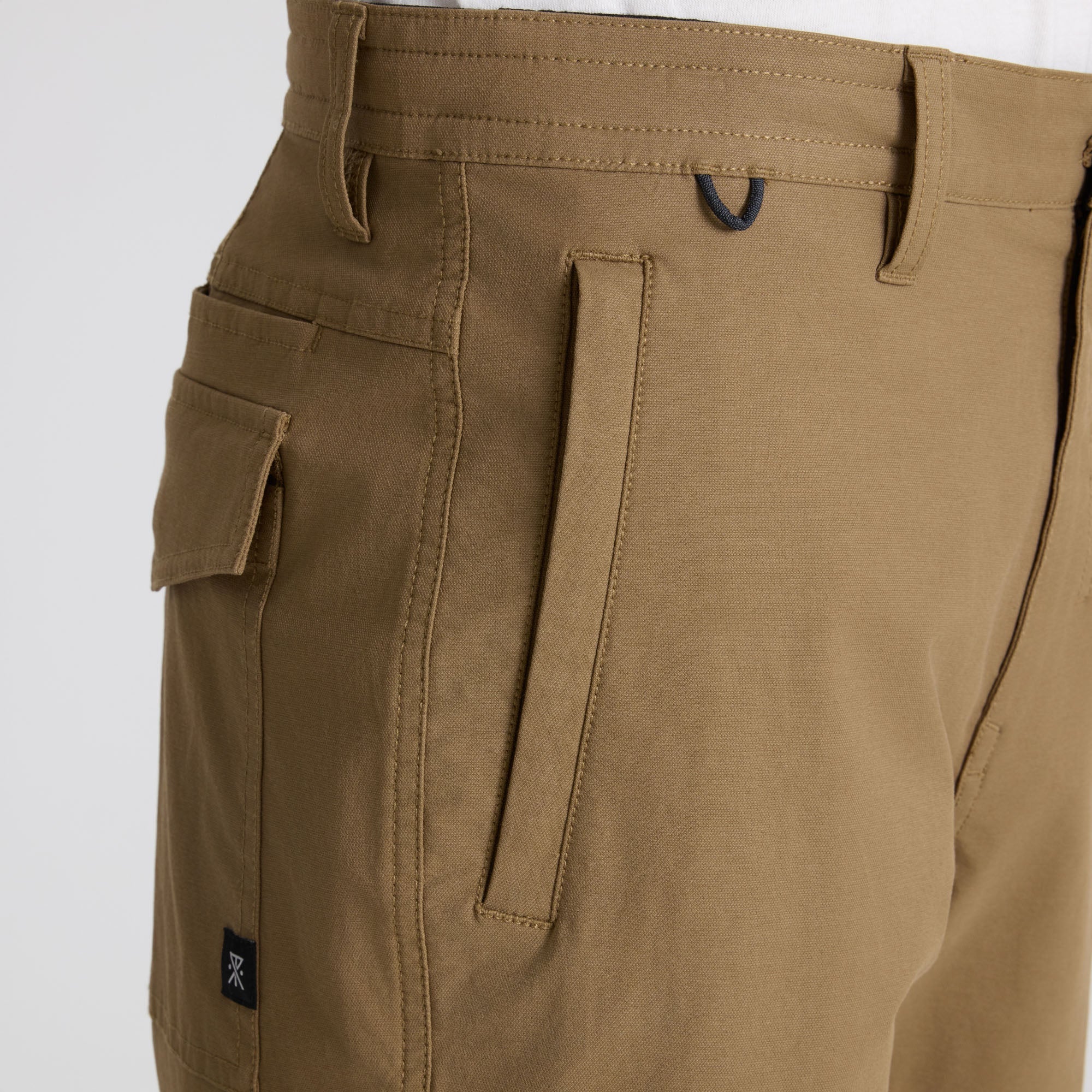 Layover Pro Traveler Shorts - Dark Khaki - Image 6