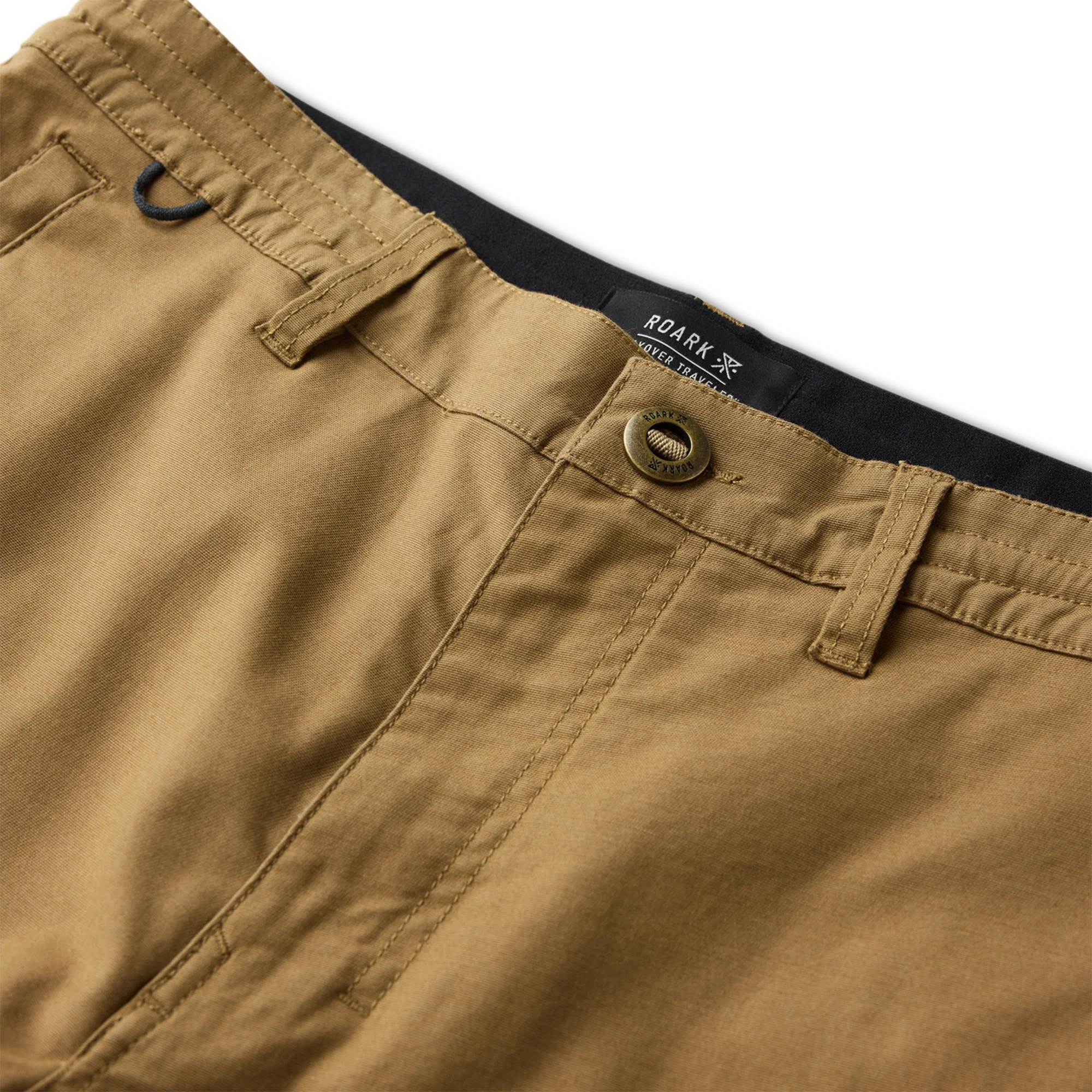 Layover Pro Traveler Shorts - Dark Khaki - Image 9