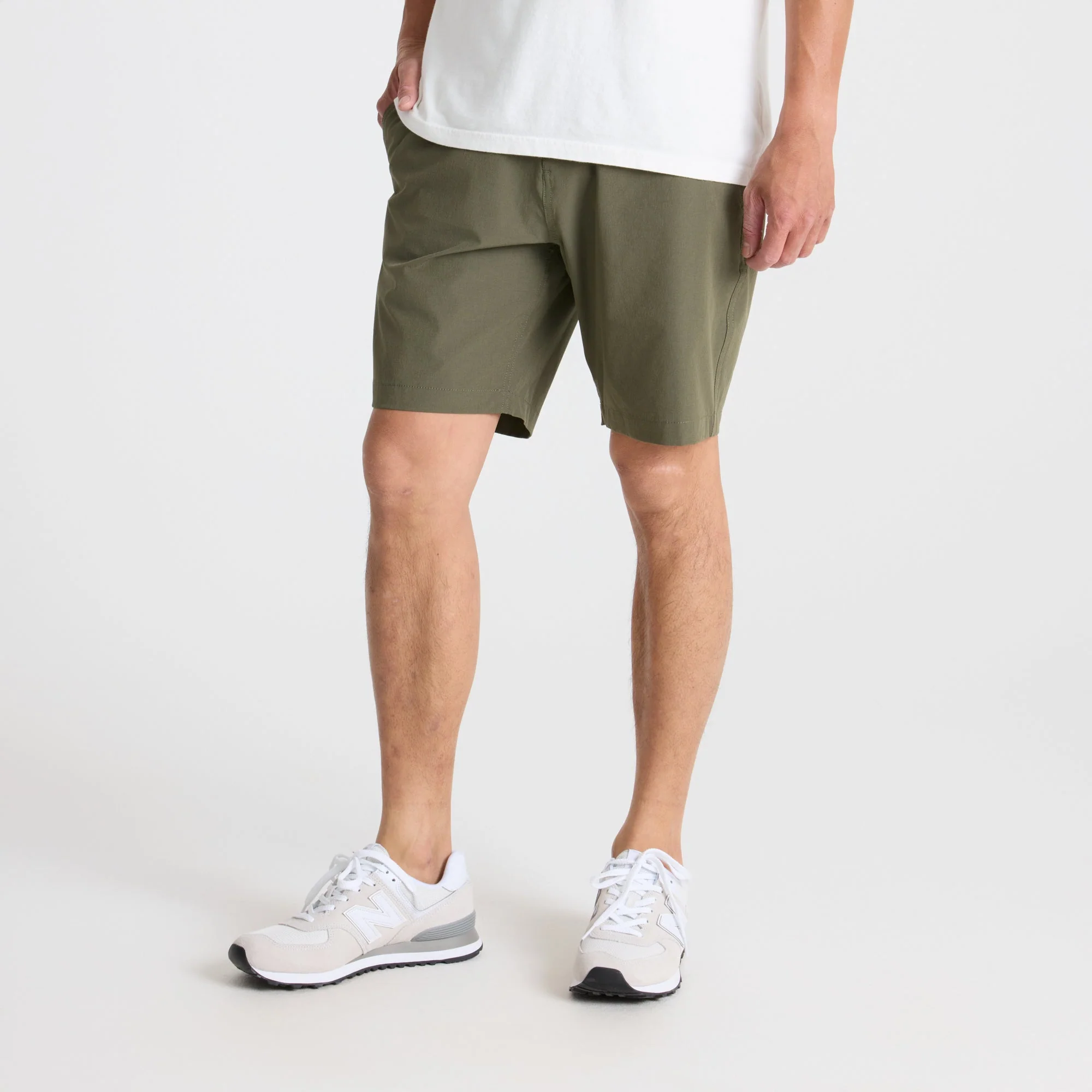 Layover Pro Traveler Shorts - Military - Image 3