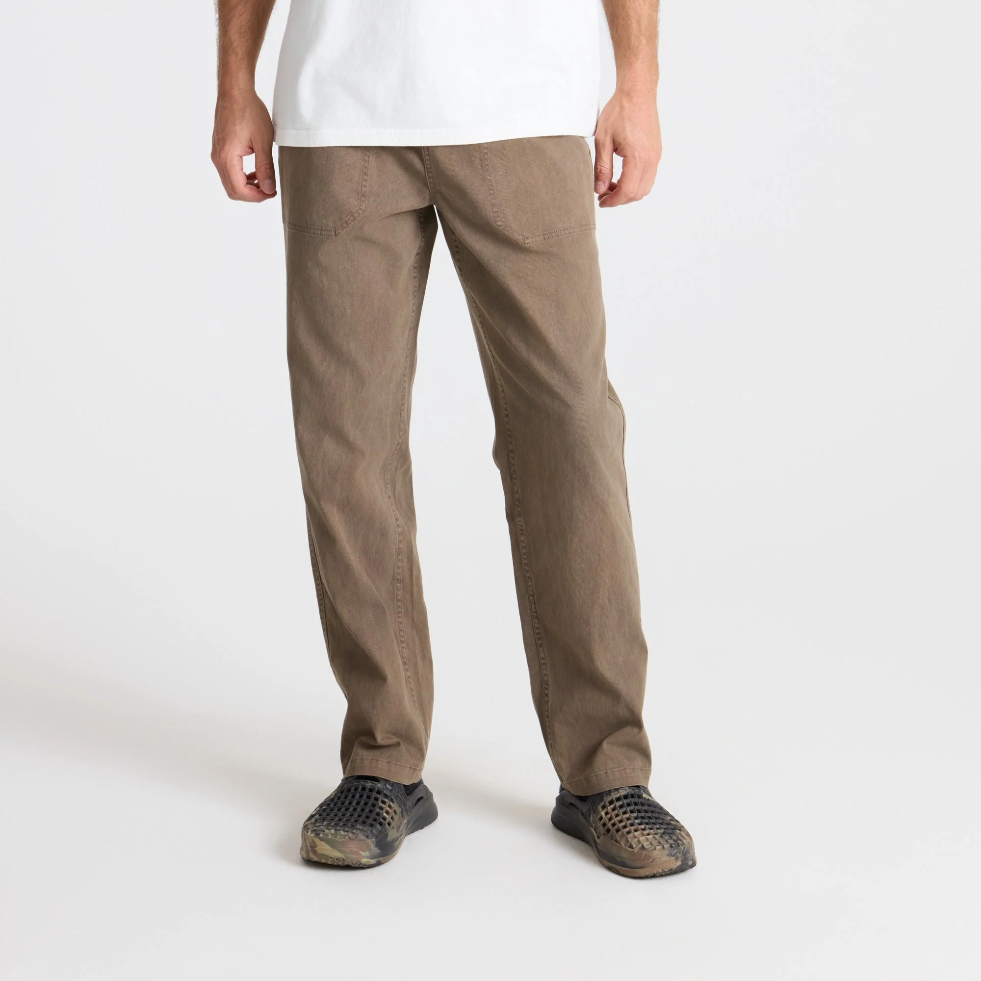 Made To Fade Pants - Washed Brown - Image 2