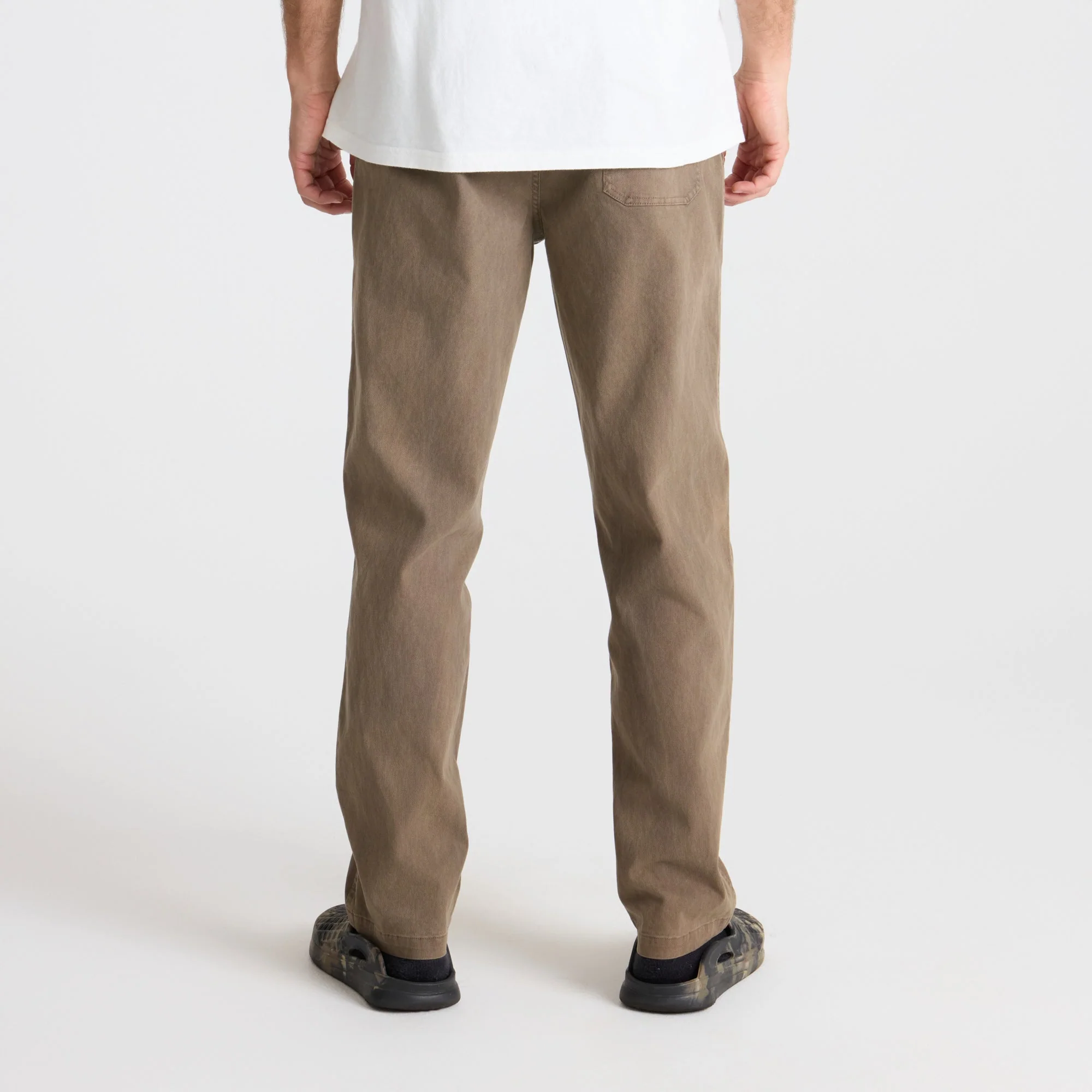 Made To Fade Pants - Washed Brown - Image 4
