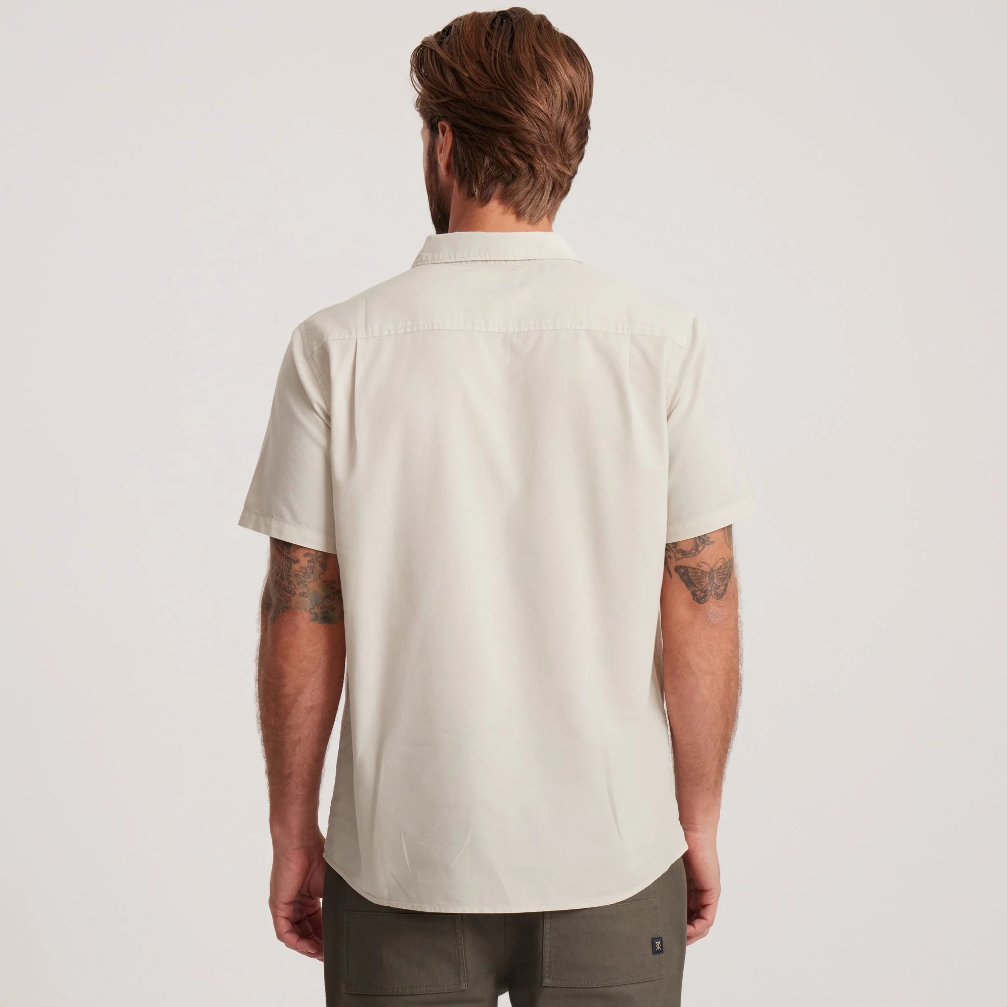 Made To Fade Short Sleeve Shirt - Washed Bone - Image 3