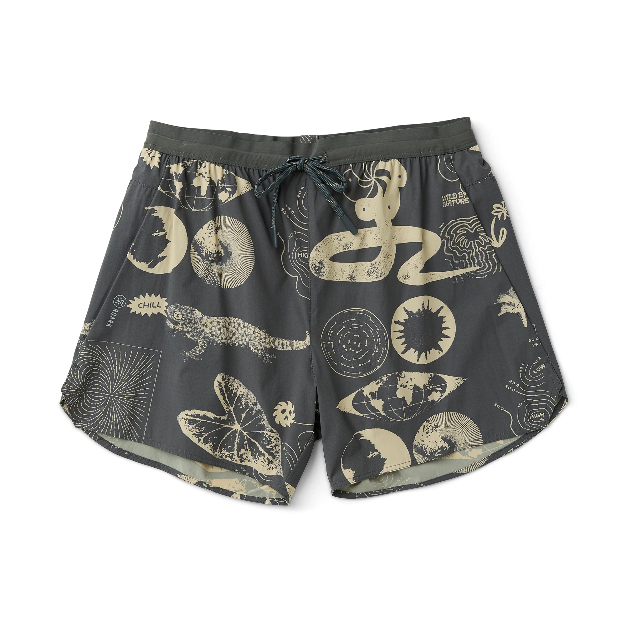 Alta 5" Shorts - Charcoal