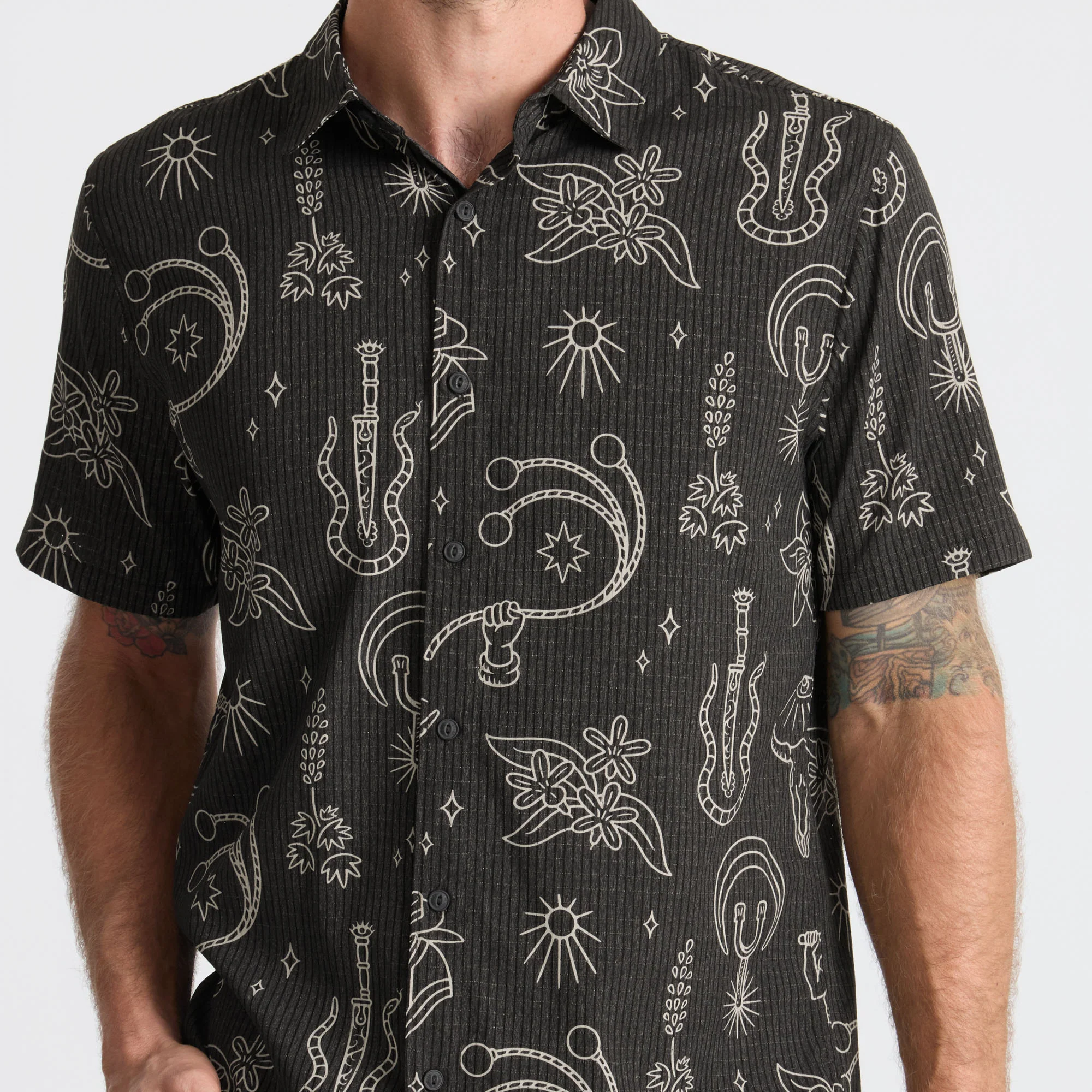 Bless Up Breathable Stretch Shirt - Black Range - Image 6