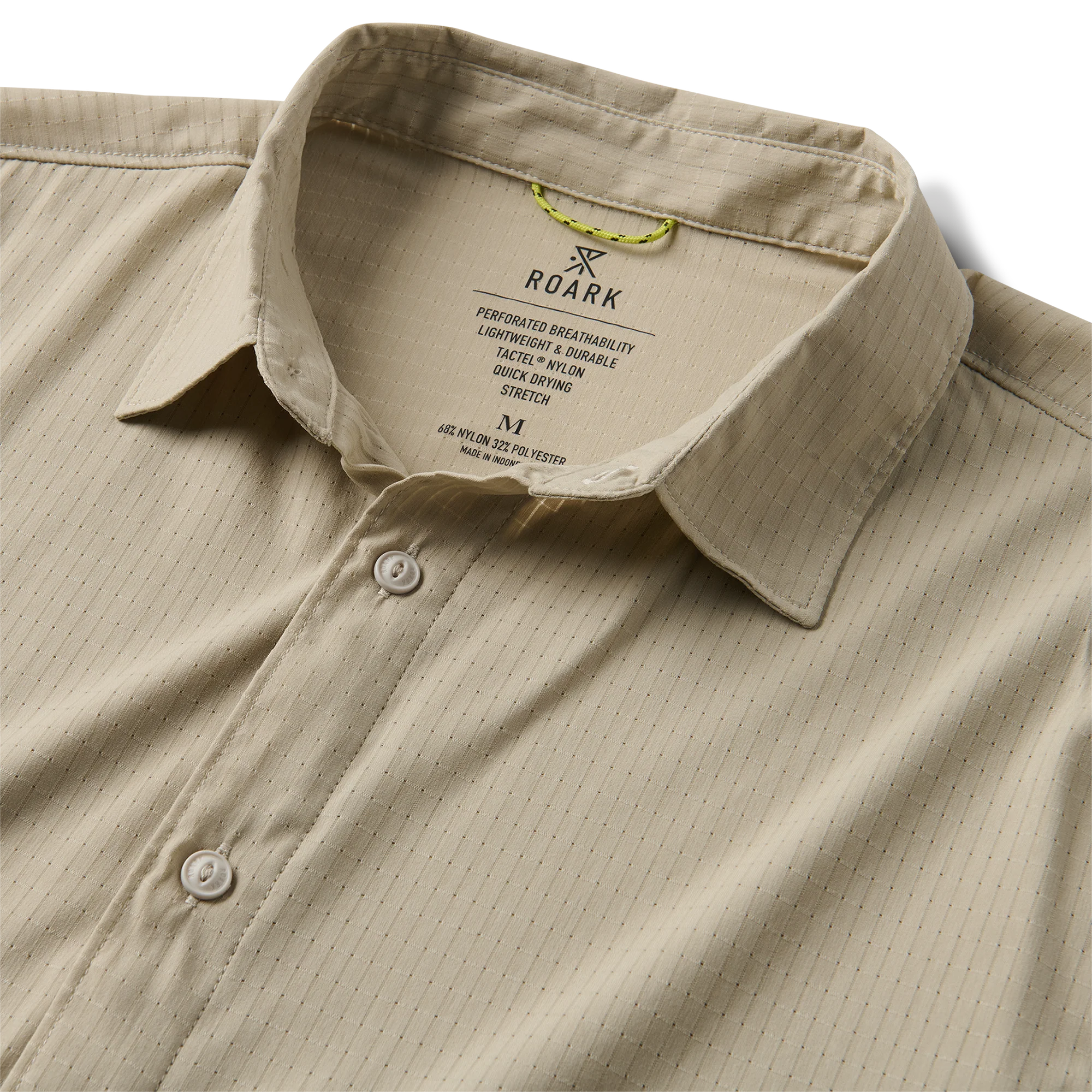 Bless Up Breathable Stretch Shirt - Fossil - Image 8