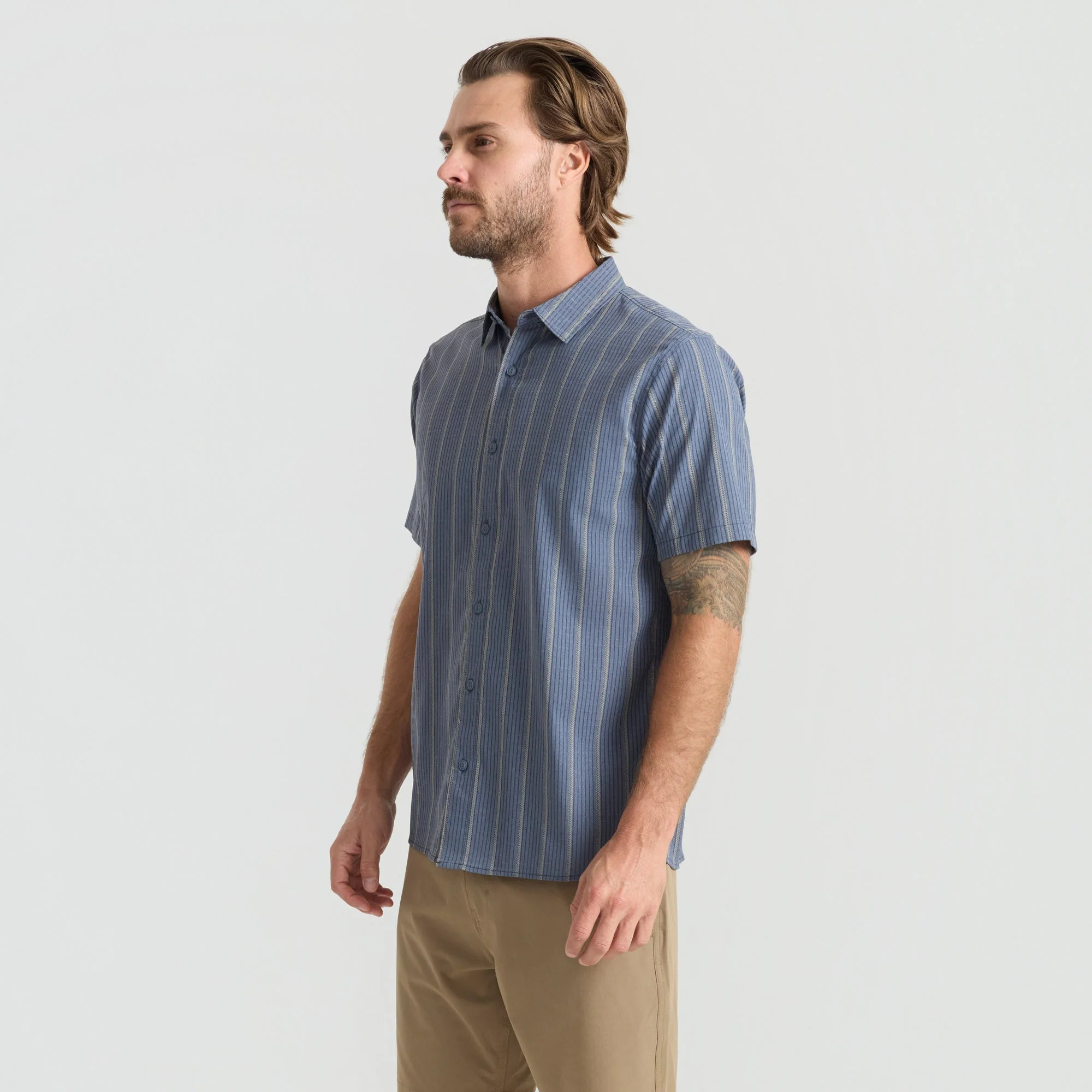 Bless Up Breathable Stretch Shirt - Neptune - Image 7