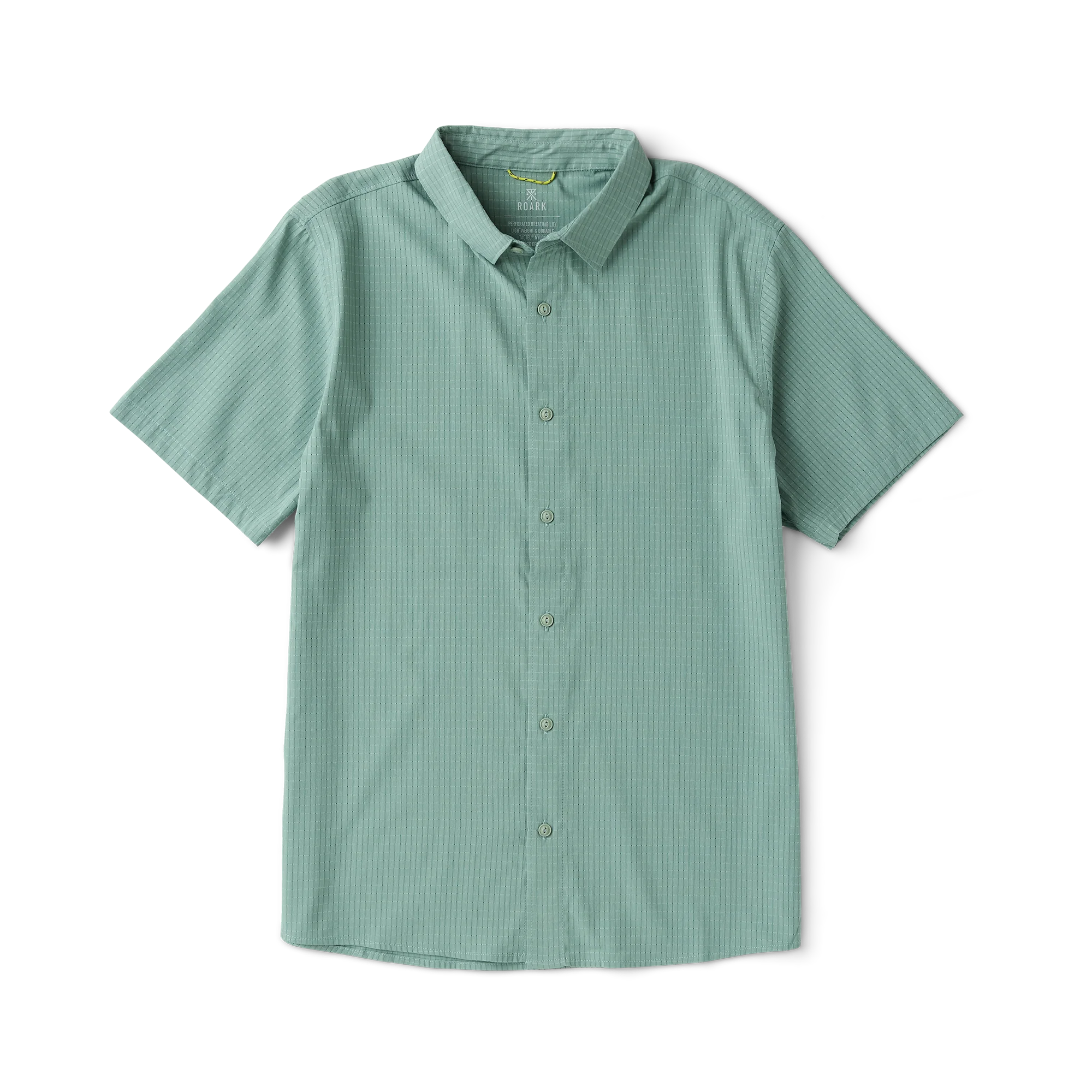 Bless Up Breathable Stretch Shirt - Dusty Green