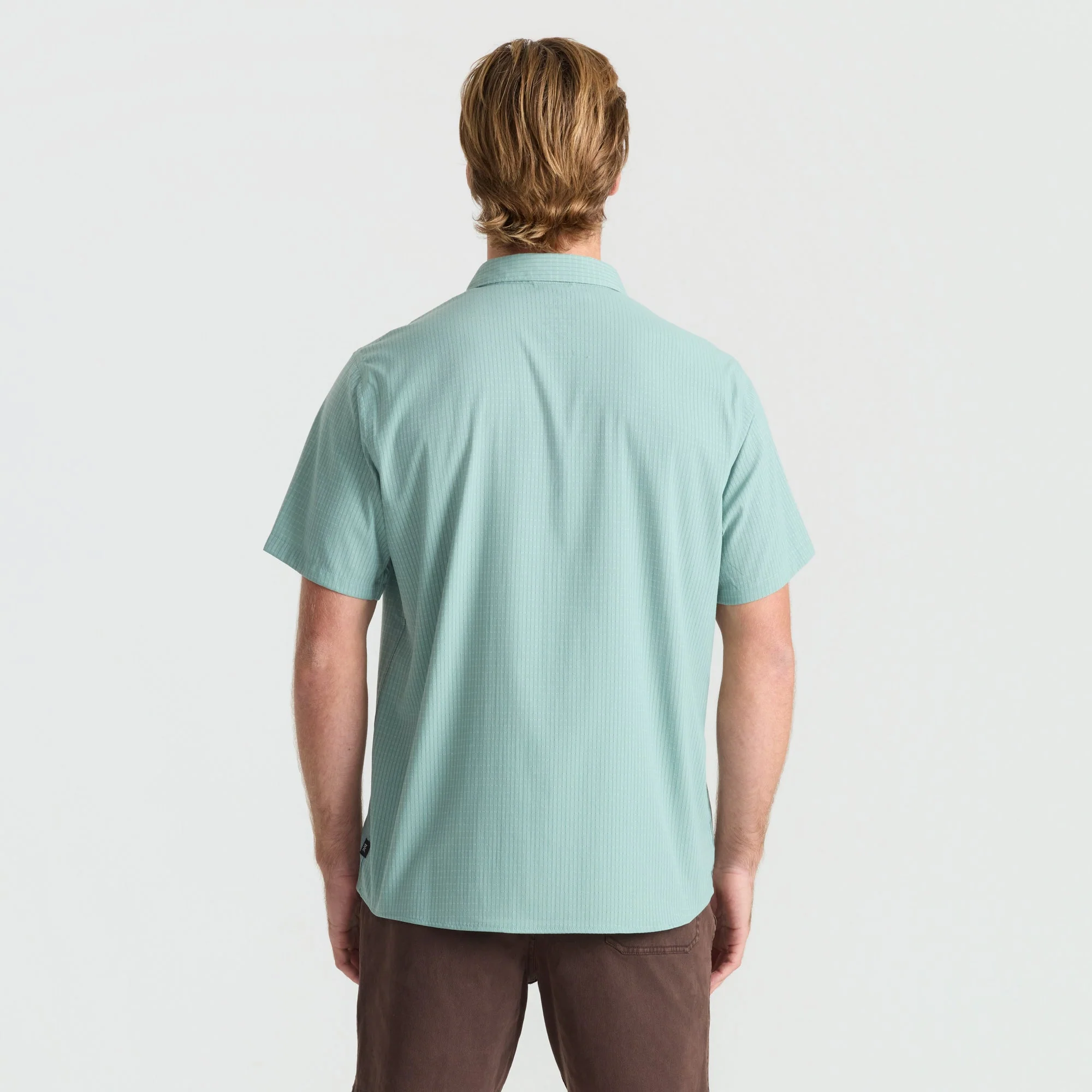 Bless Up Breathable Stretch Shirt - Dusty Green - Image 5