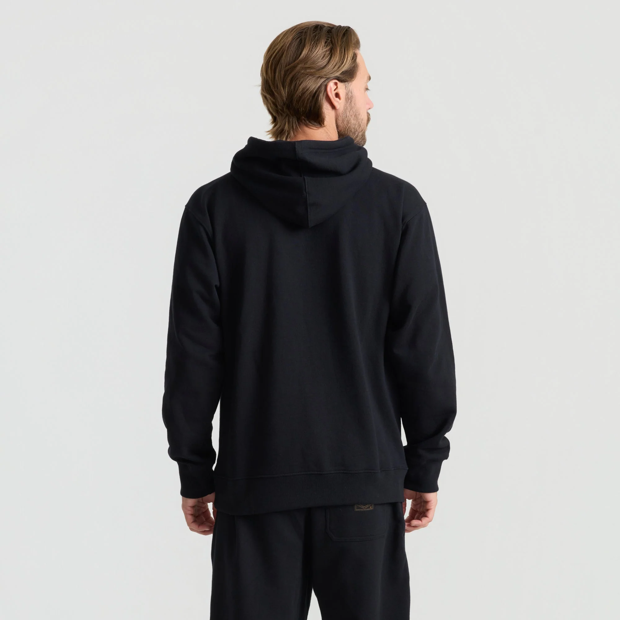 Bolo Fleece Hoodie - Black - Image 4