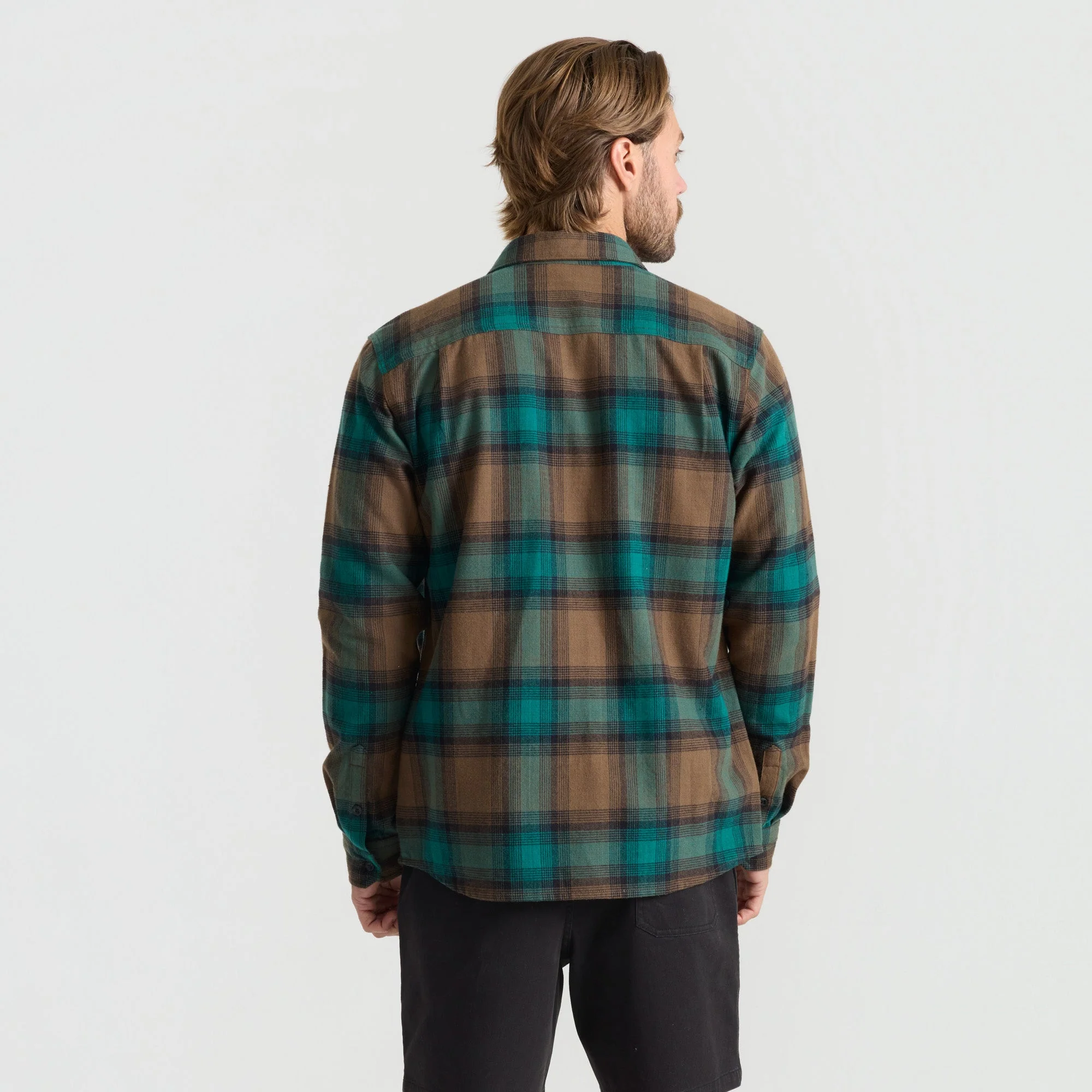 Crossroads Organic Cotton Flannel - Mushroom - Image 5
