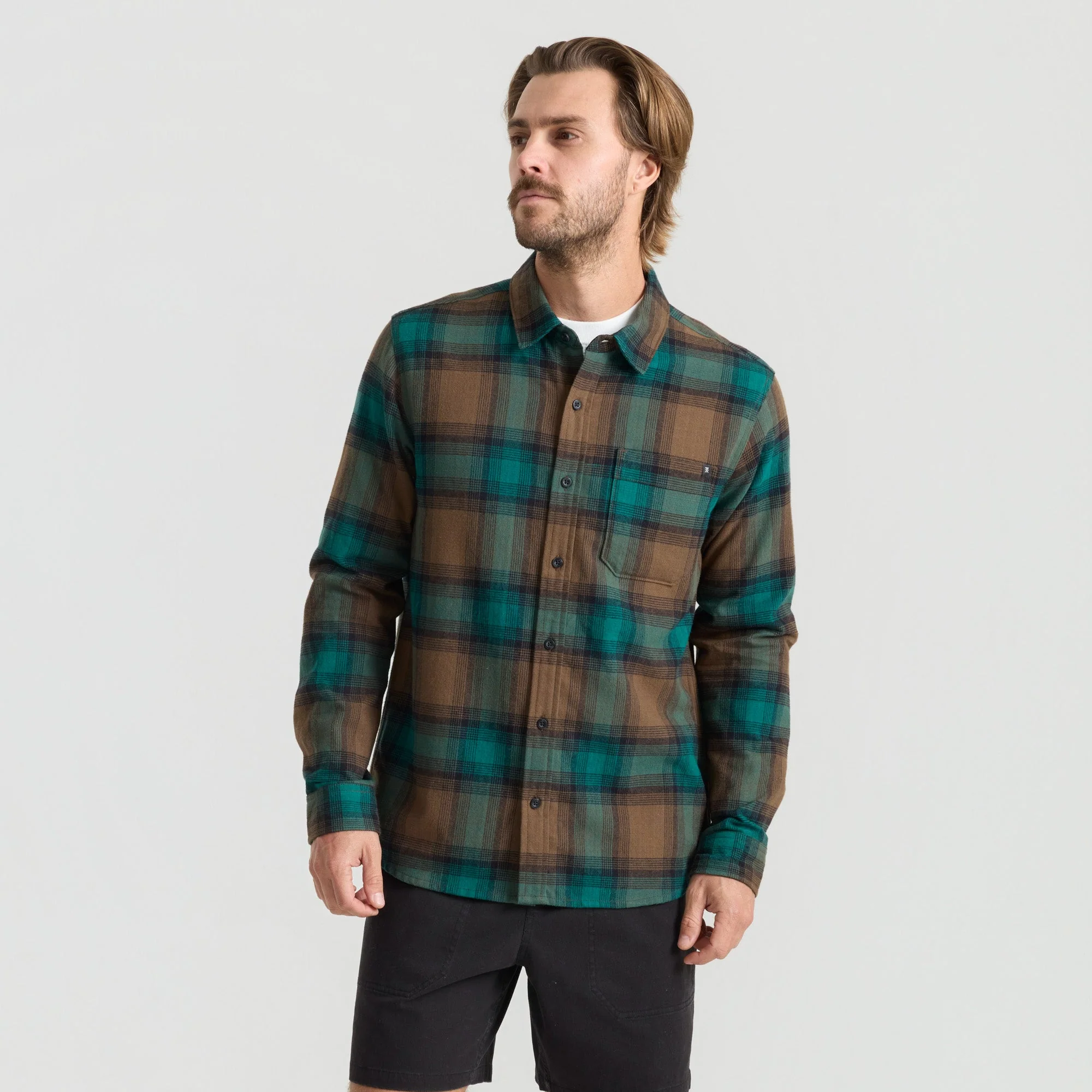 Crossroads Organic Cotton Flannel - Mushroom - Image 6