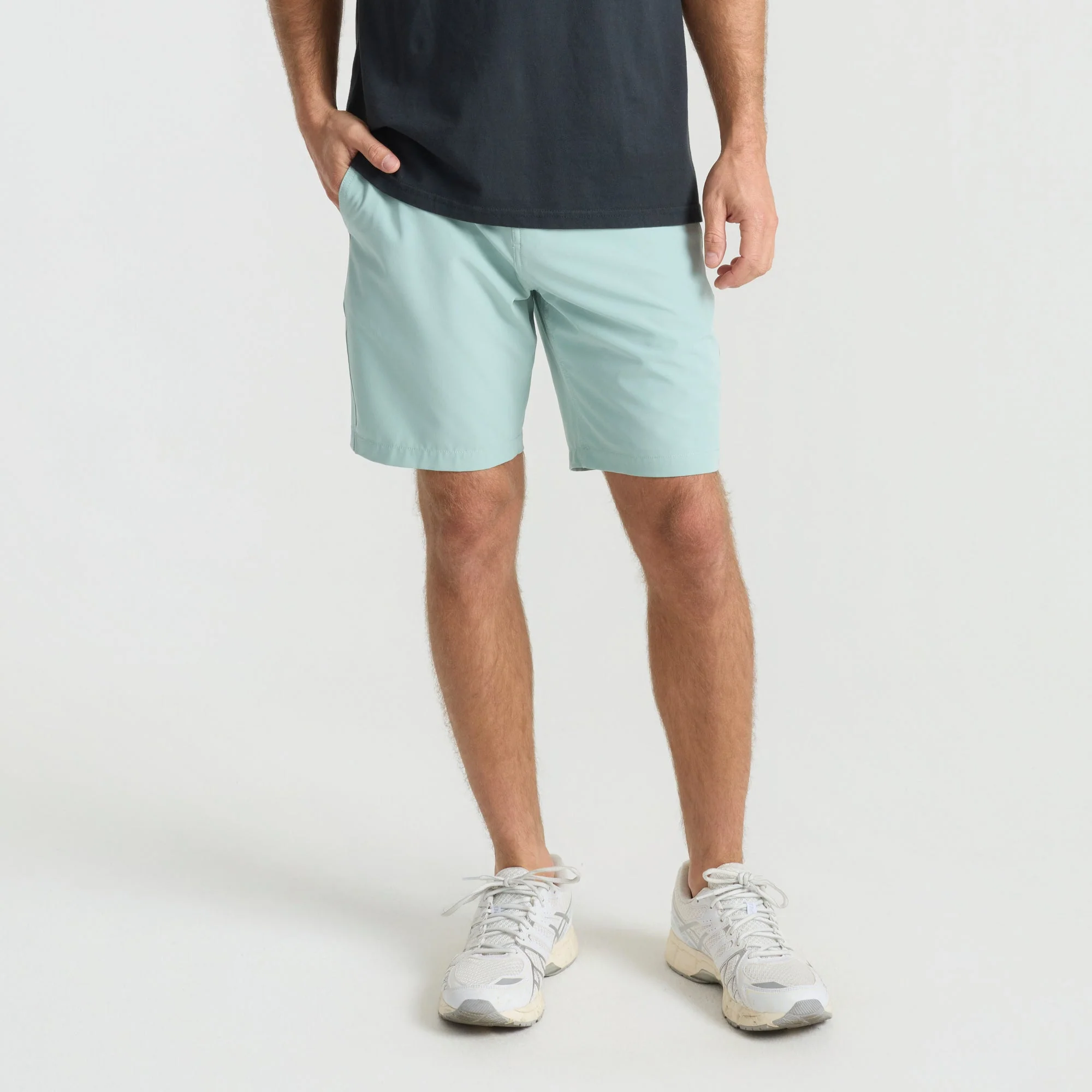 Hytide Hybrid Shorts - Hazy Blue - Image 2