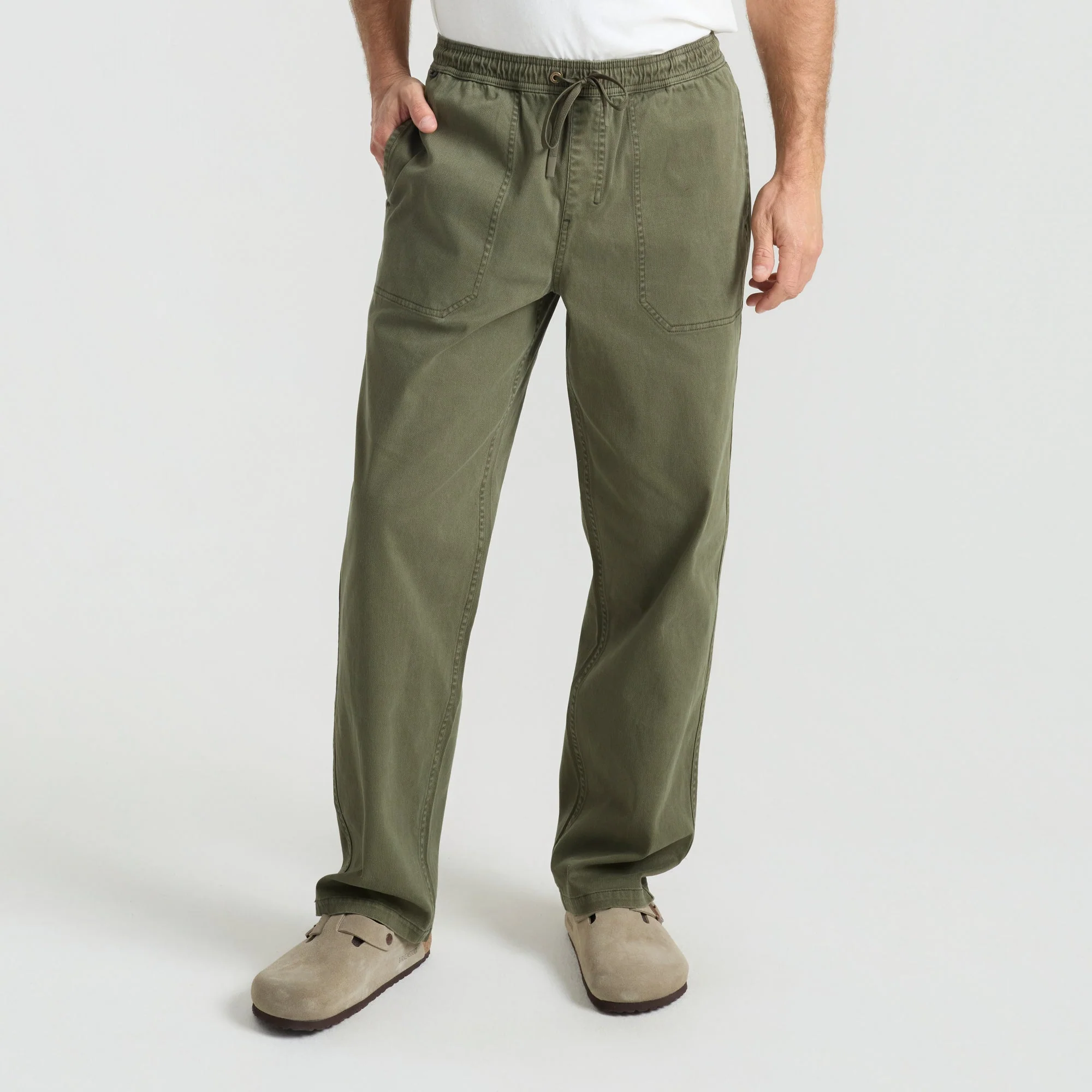 Made To Fade Pants - Washed Military - Image 7