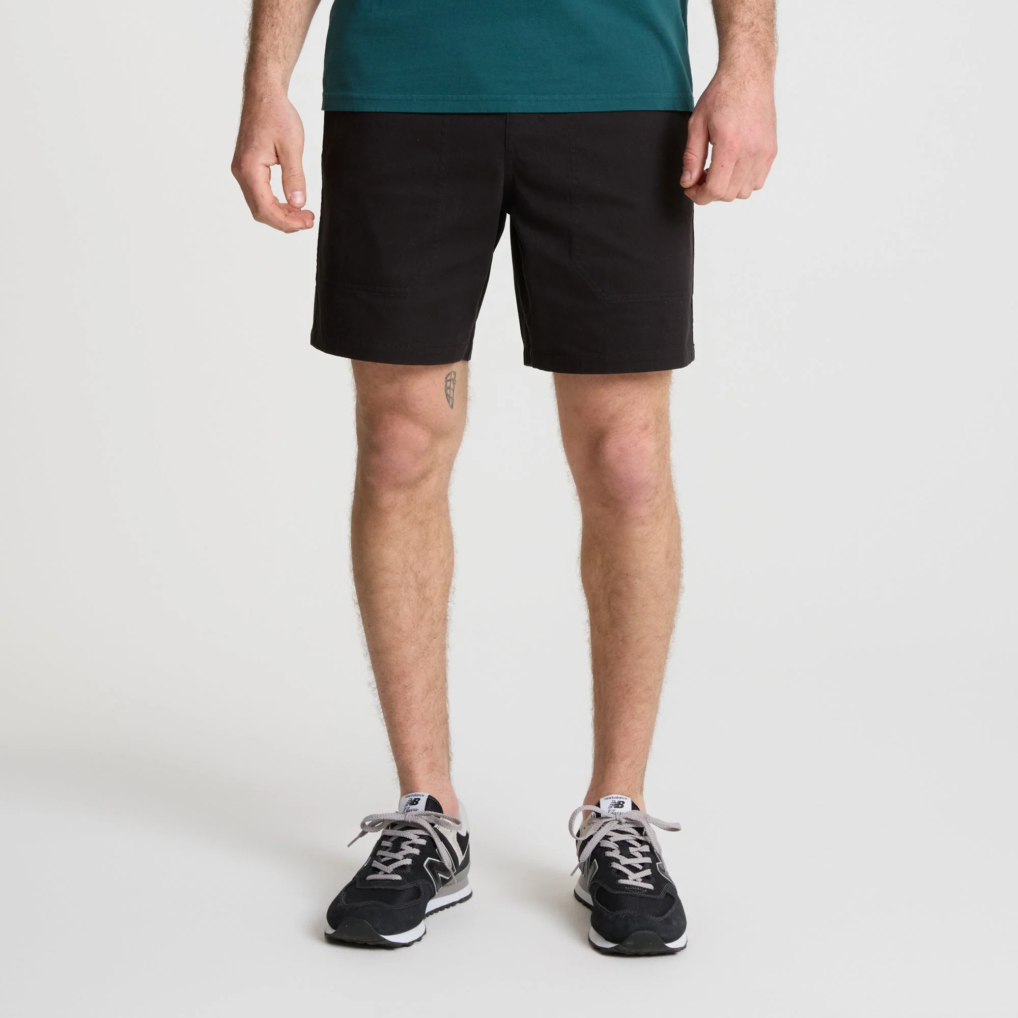 Made To Fade Shorts - Washed Black - Image 2