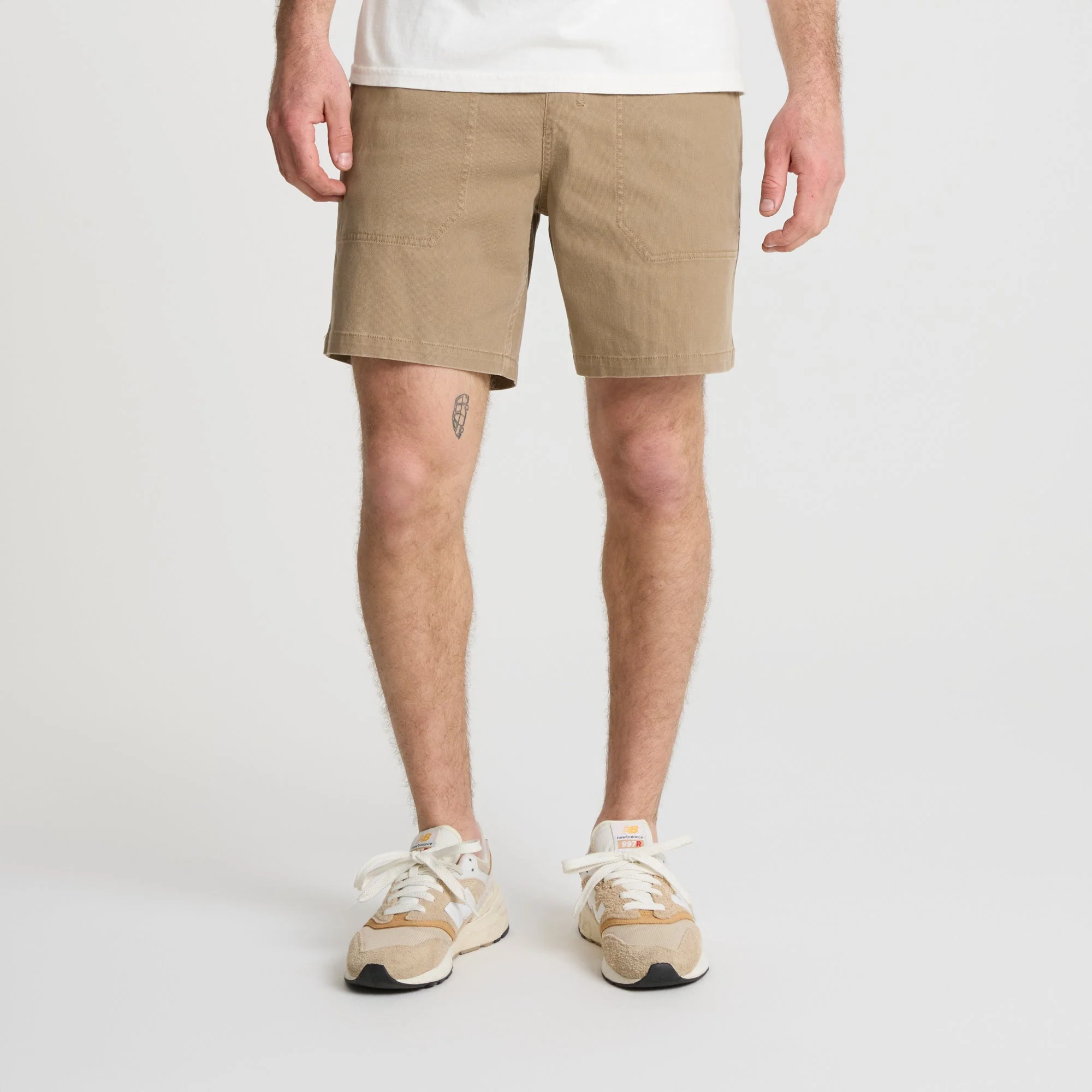 Made To Fade Shorts - Washed Khaki - Image 2