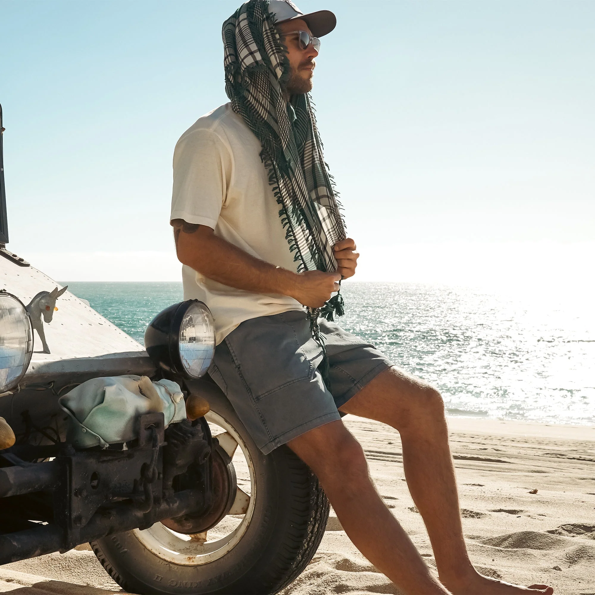 Made To Fade Shorts - Washed Navy - Image 4