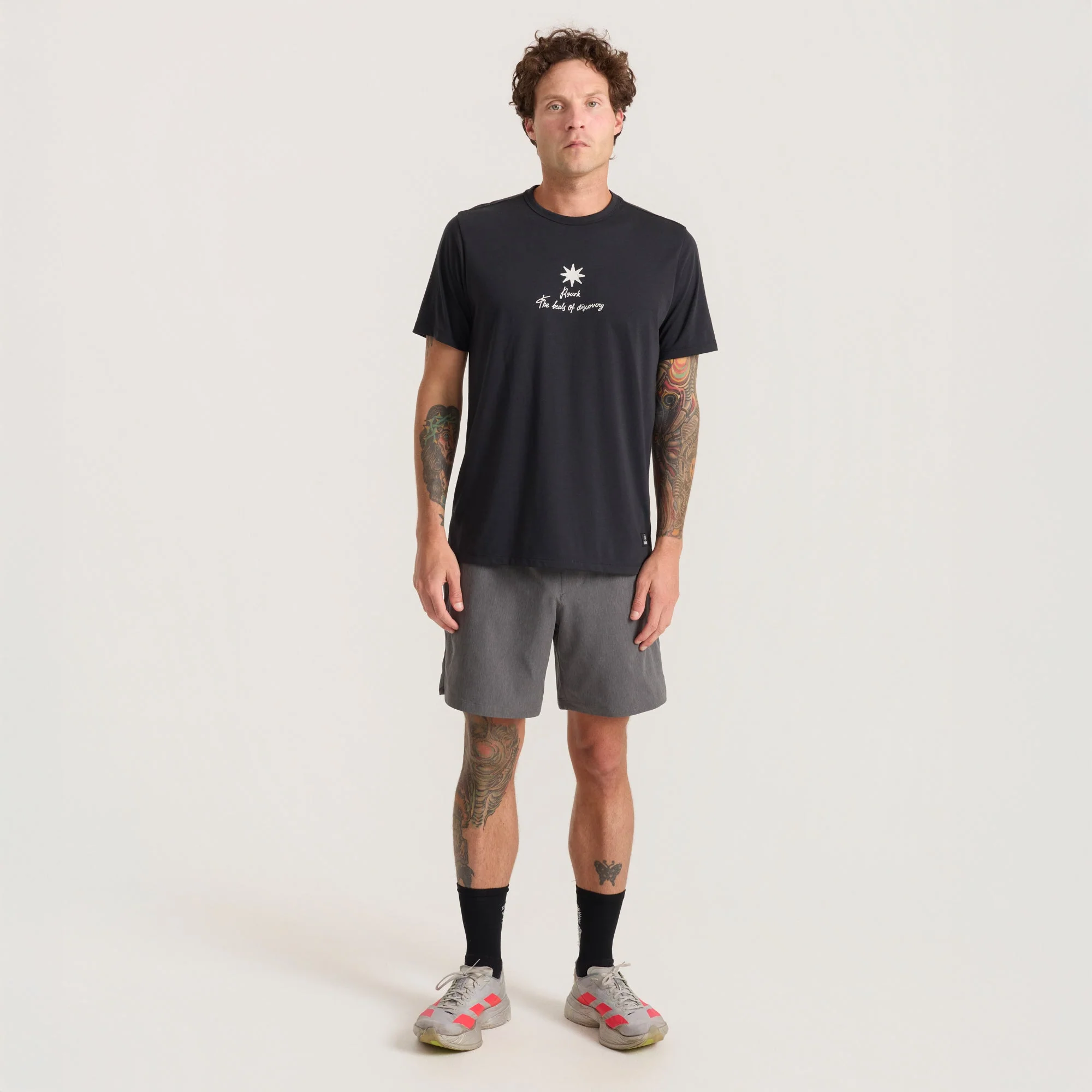 Mathis Active Short Sleeve Tee - Bod Black - Image 5