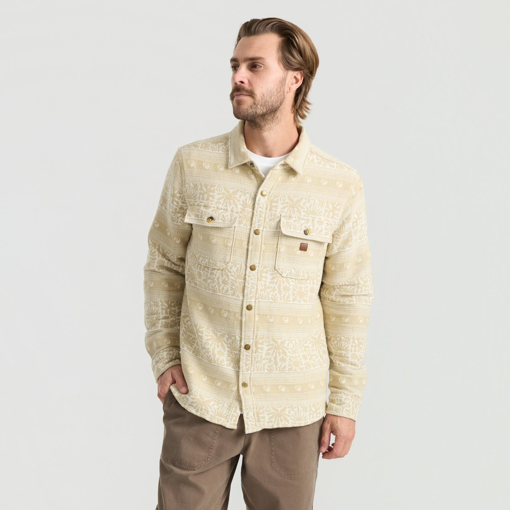 Nordsman Jacquard Flannel - Oat - Image 2