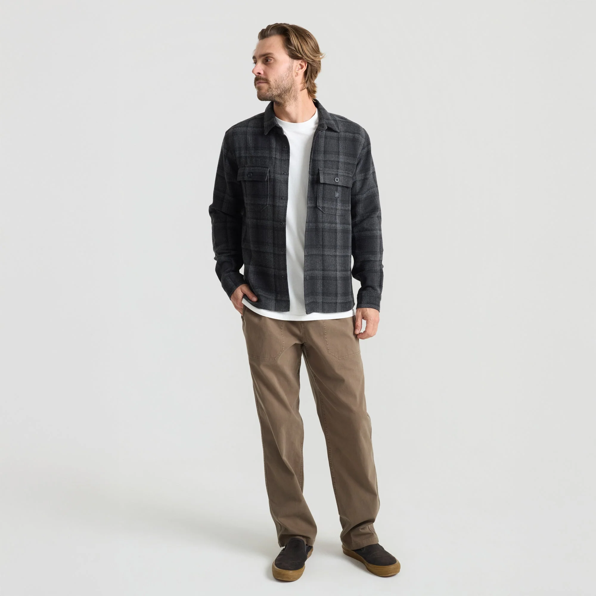 Nordsman Flannel - Black Heather - Image 2