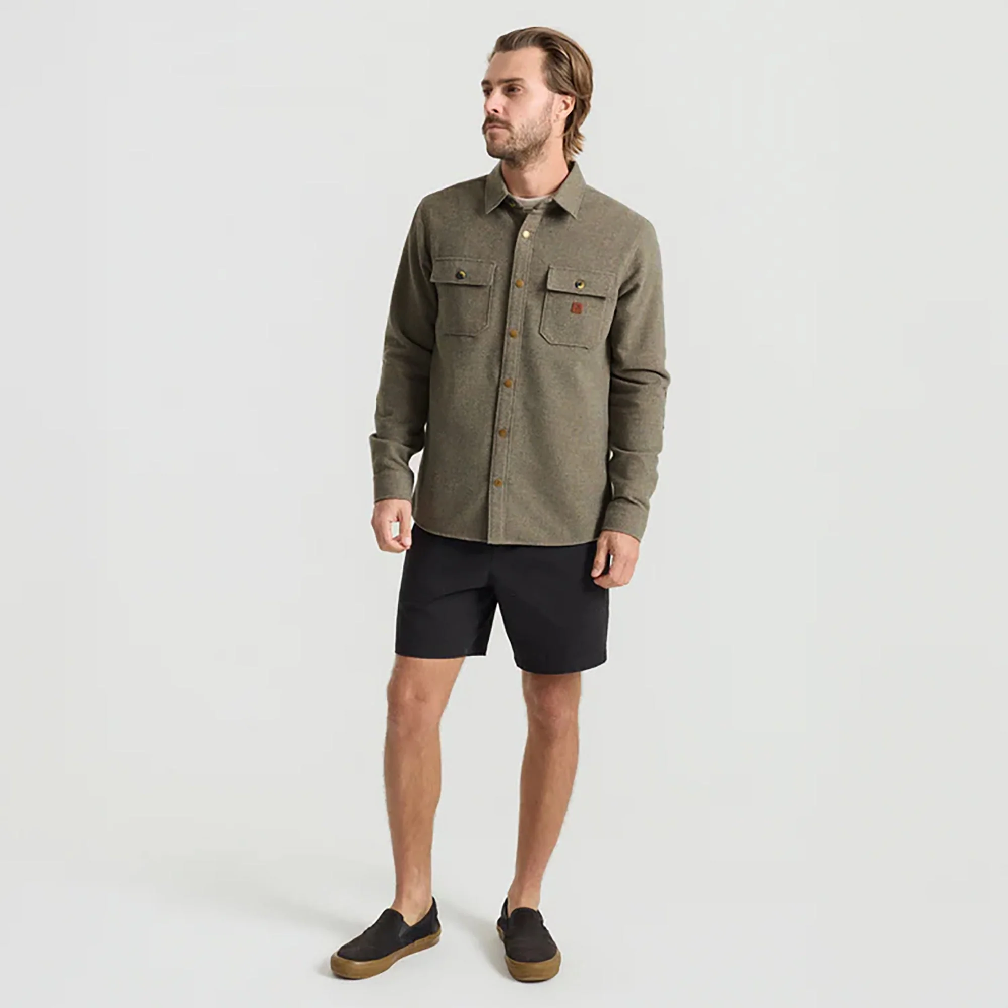 Nordsman Flannel - Dusty Green - Image 5