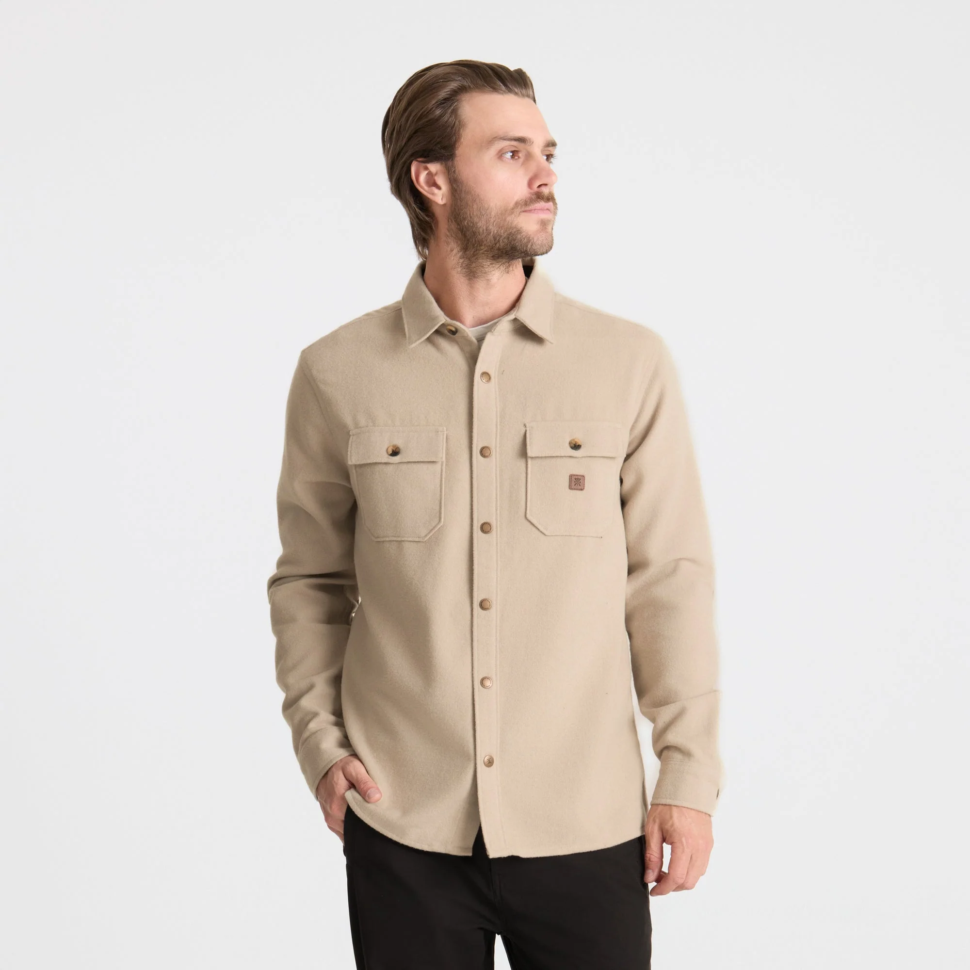 Nordsman Flannel - Fossil - Image 3