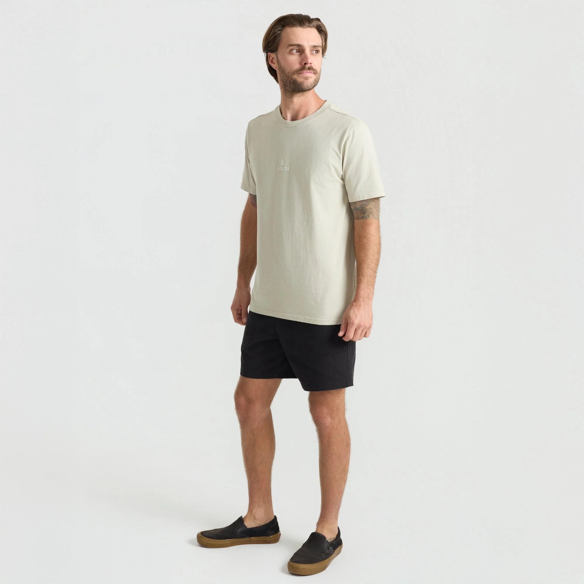 Safecamp Embroidery Premium Tee - Fossil - Image 4
