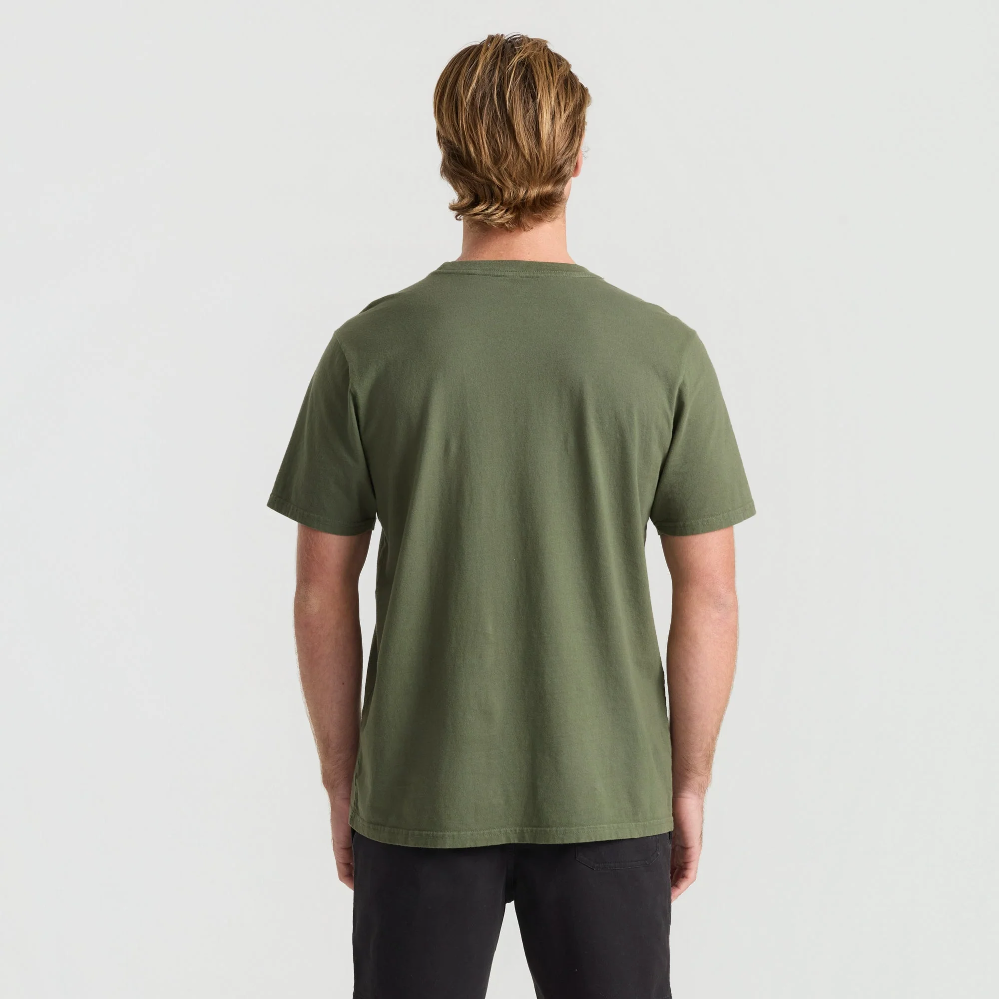 Safecamp Embroidery Premium Tee - Military - Image 3