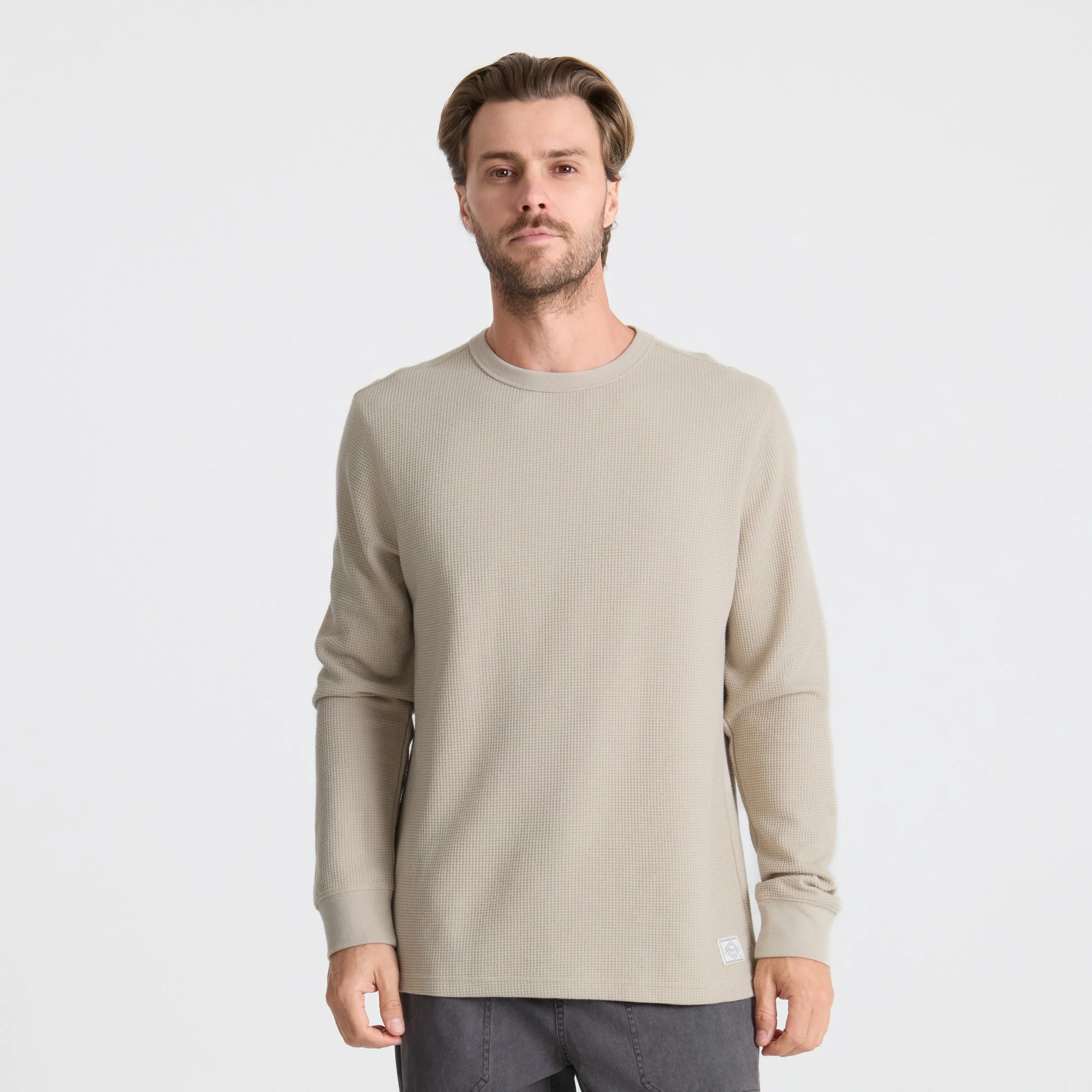 Well Worn Long Sleeve Thermal - Fossil - Image 2