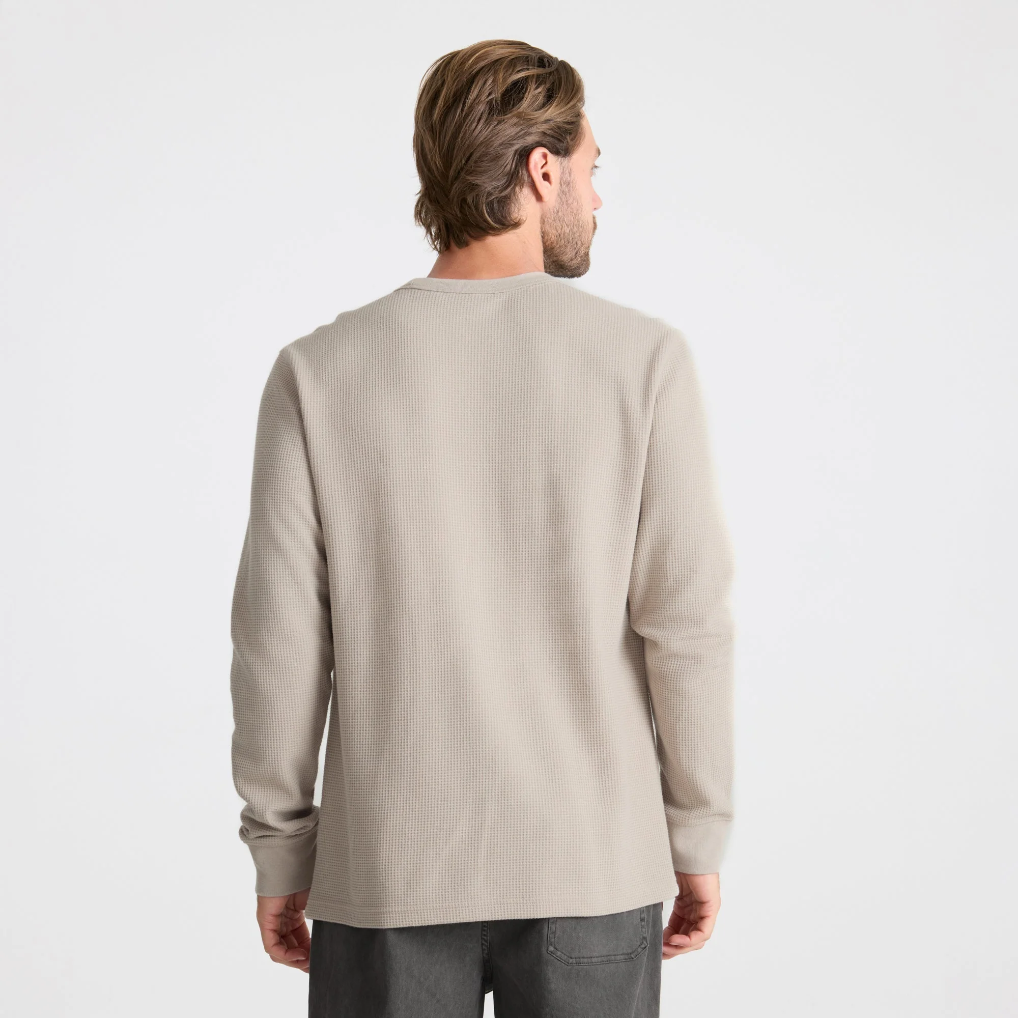 Well Worn Long Sleeve Thermal - Fossil - Image 5