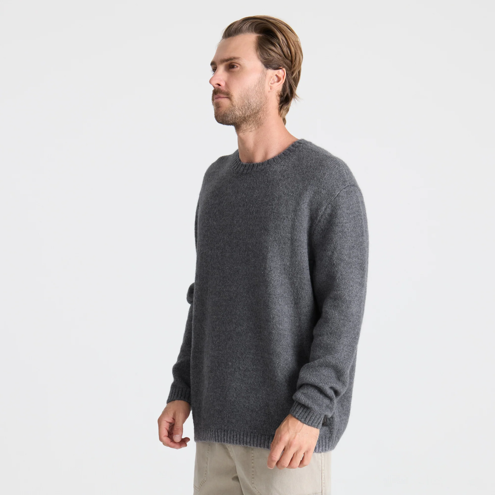 Nordsman Wool Sweater - Charcoal - Image 4