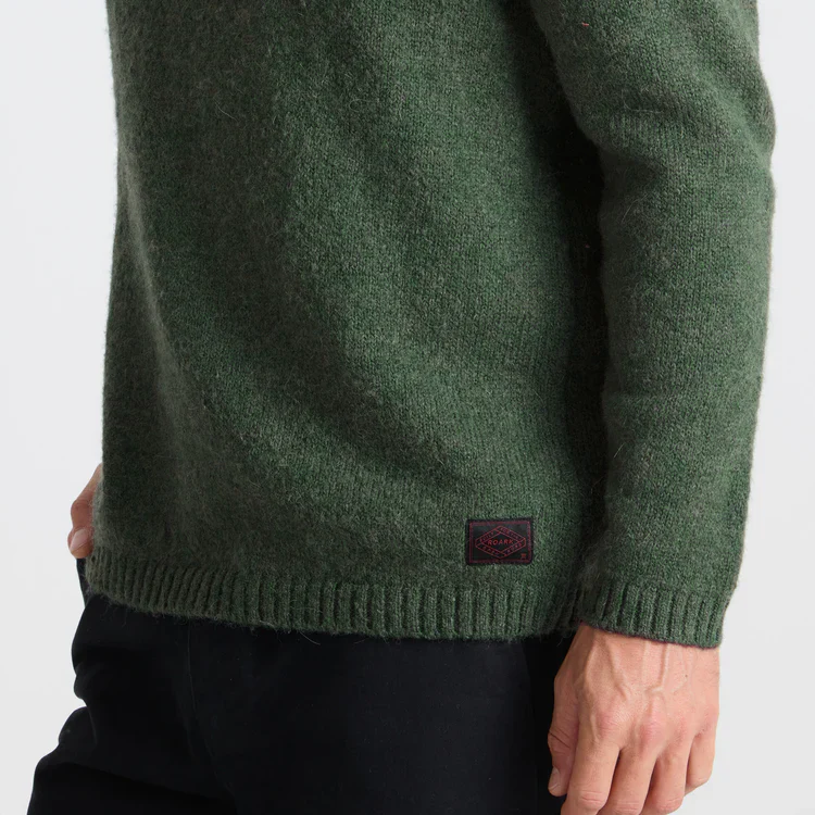 Nordsman Wool Sweater - Dark Forest - Image 6