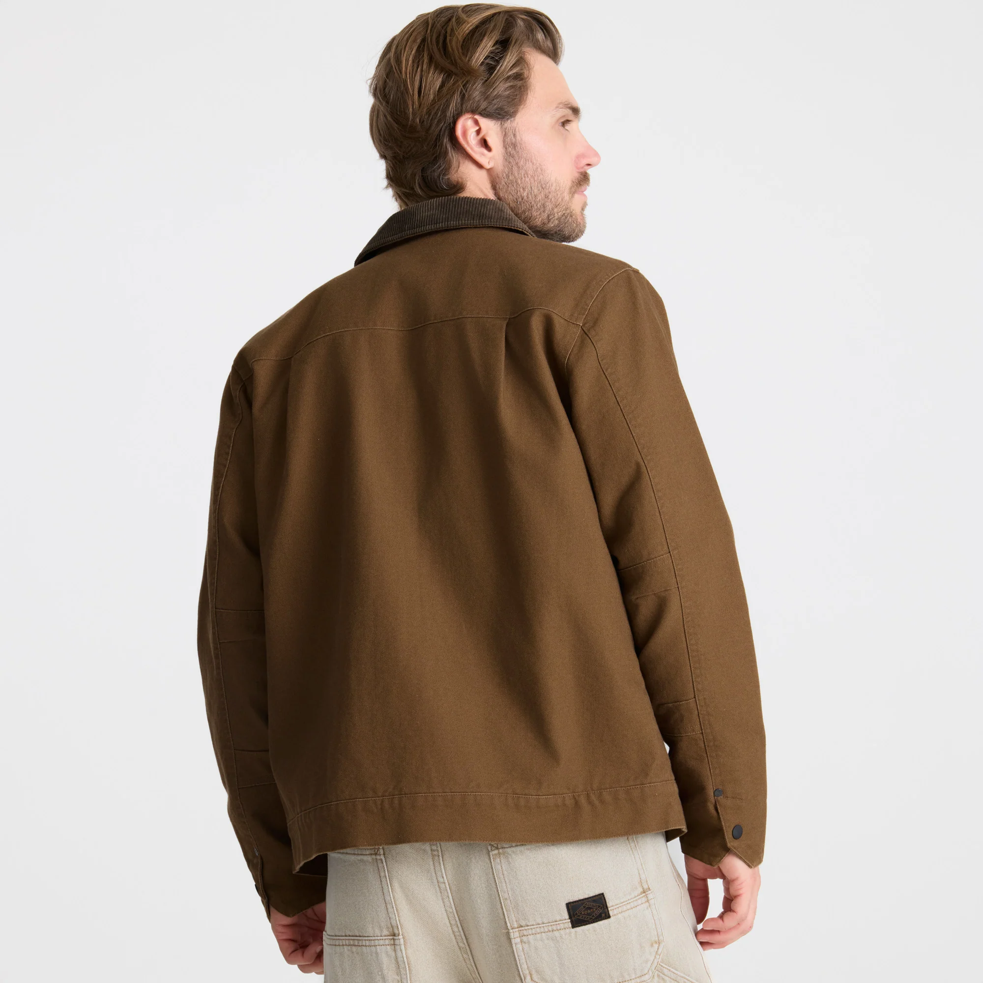 Open Roads Waxed Canvas Jacket - Otter - Image 7