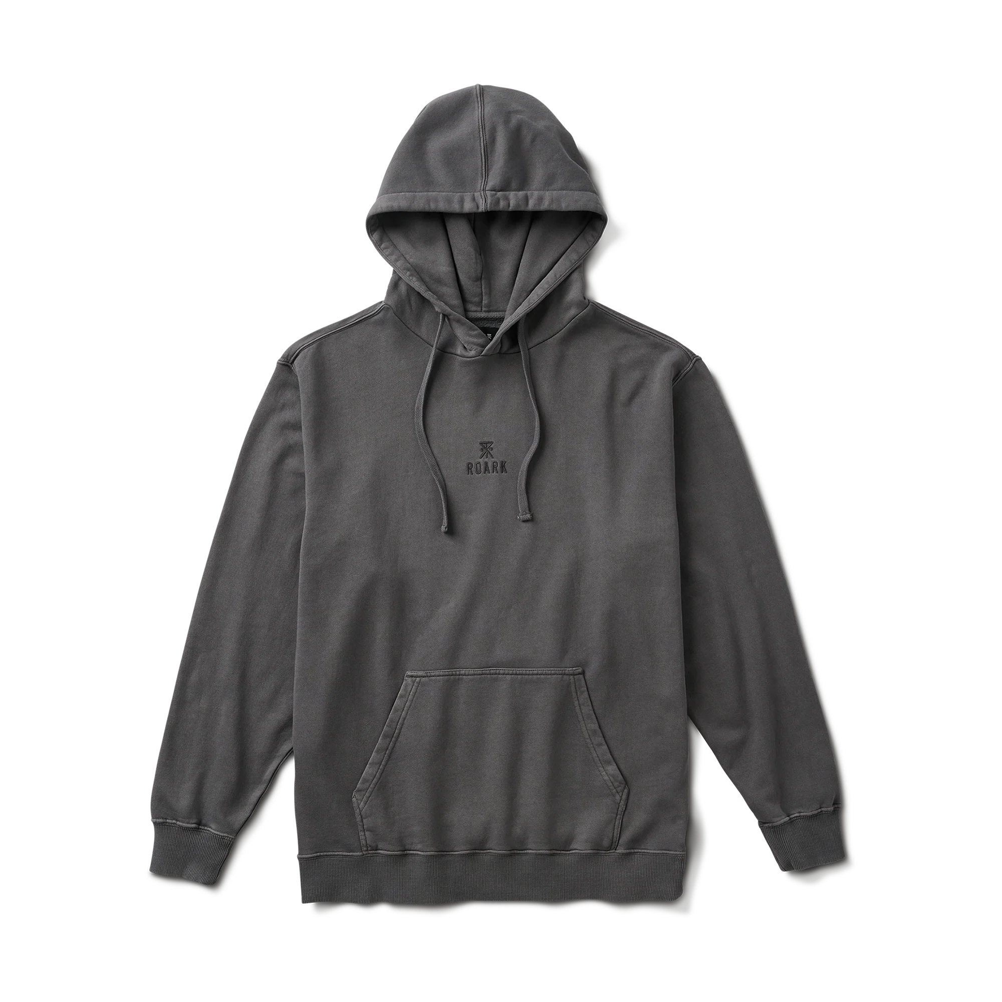 Safe Camp Embroidery Fleece - Charcoal