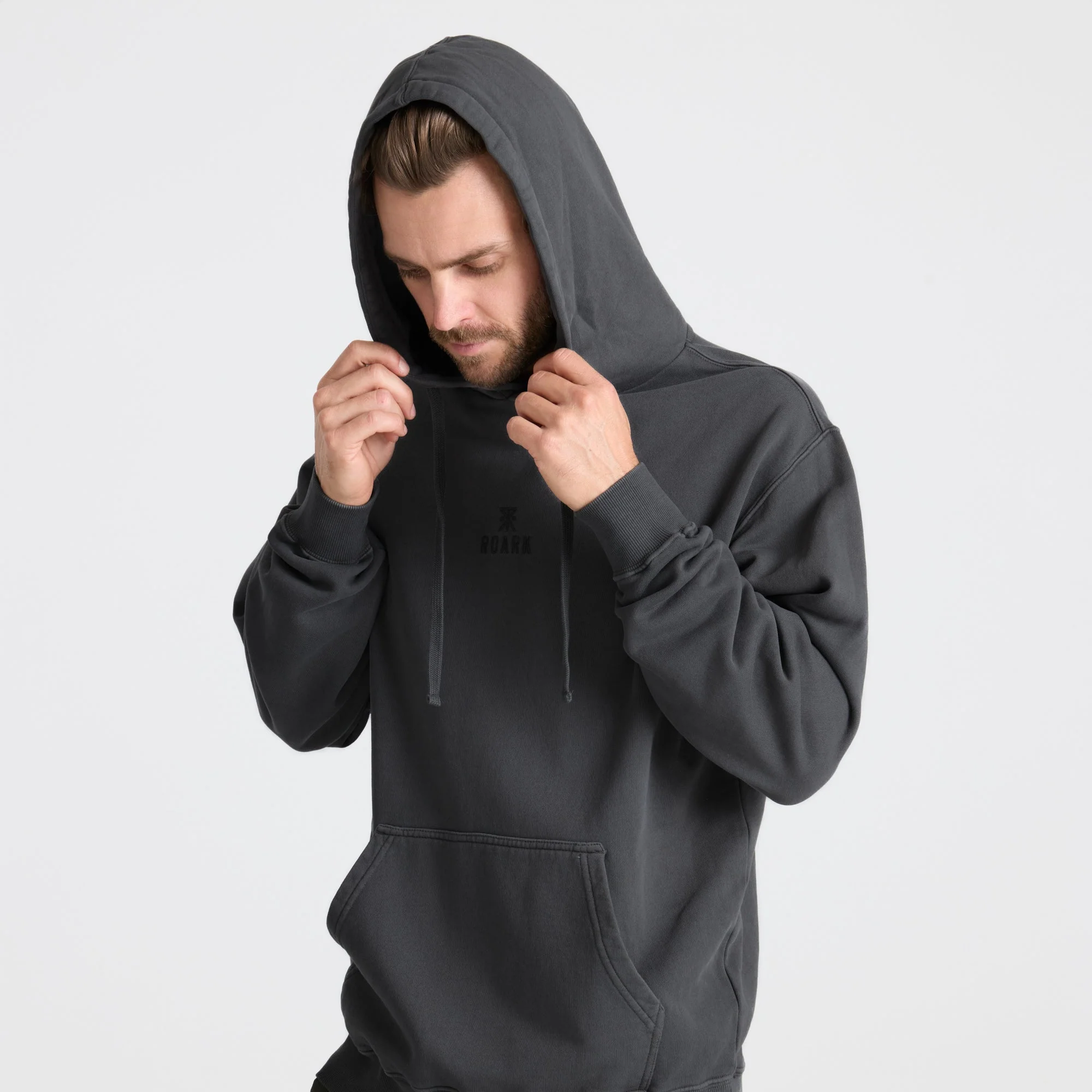 Safe Camp Embroidery Fleece - Charcoal - Image 6