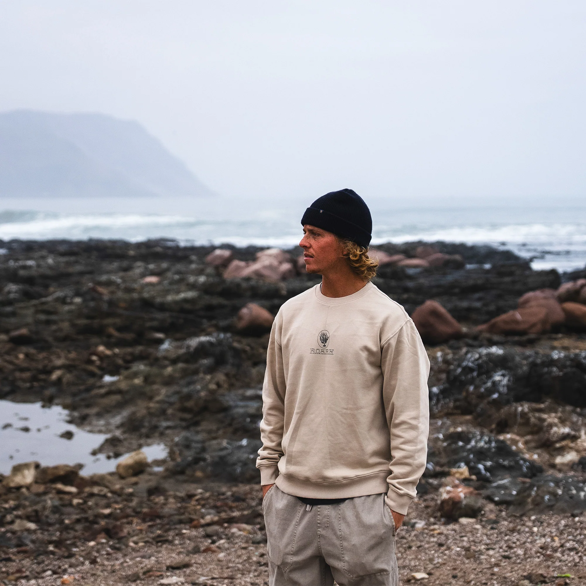 Seaweed Knowledge Fleece - Fossil - Image 2