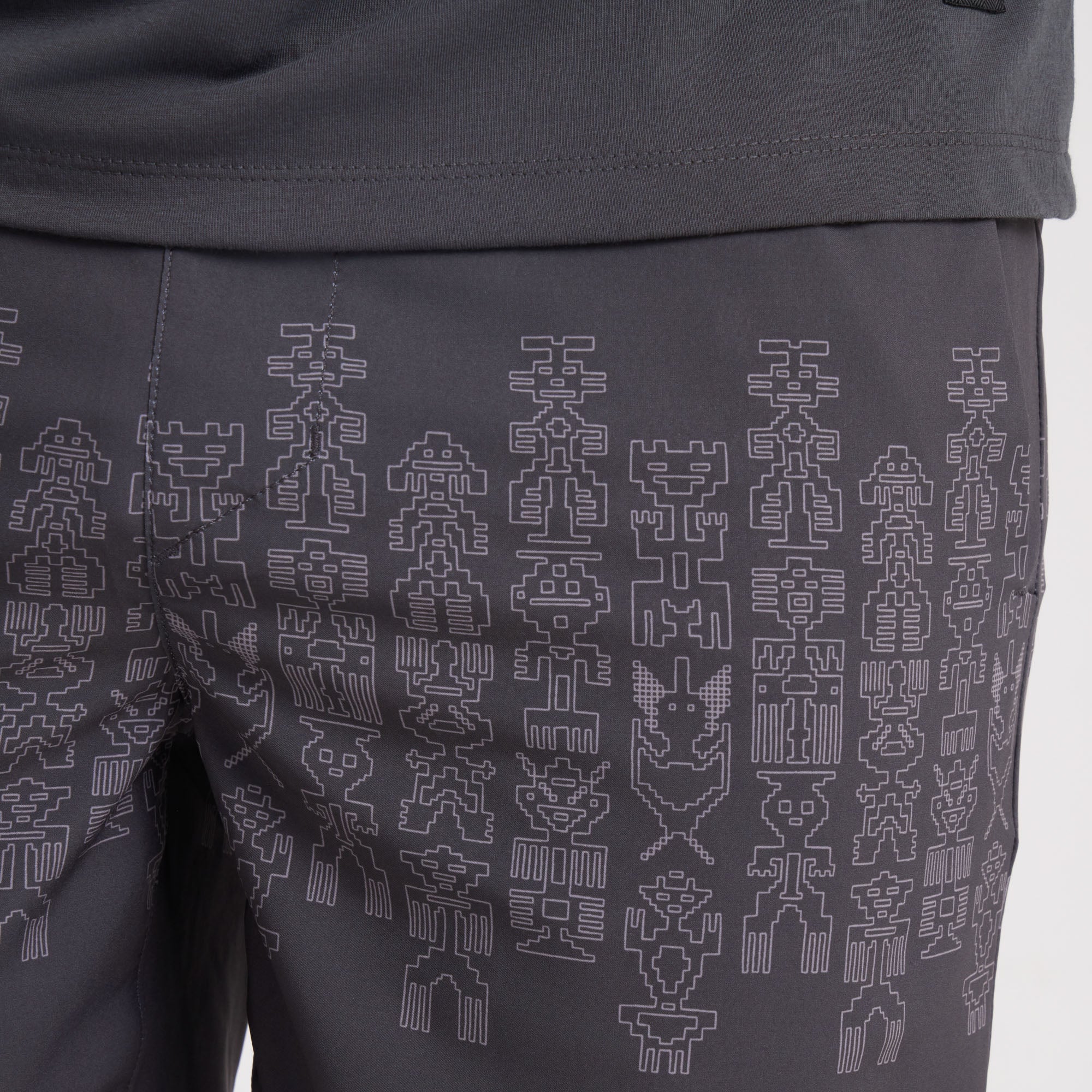 Serrano 7" Active Stretch Shorts - Charcoal - Image 7