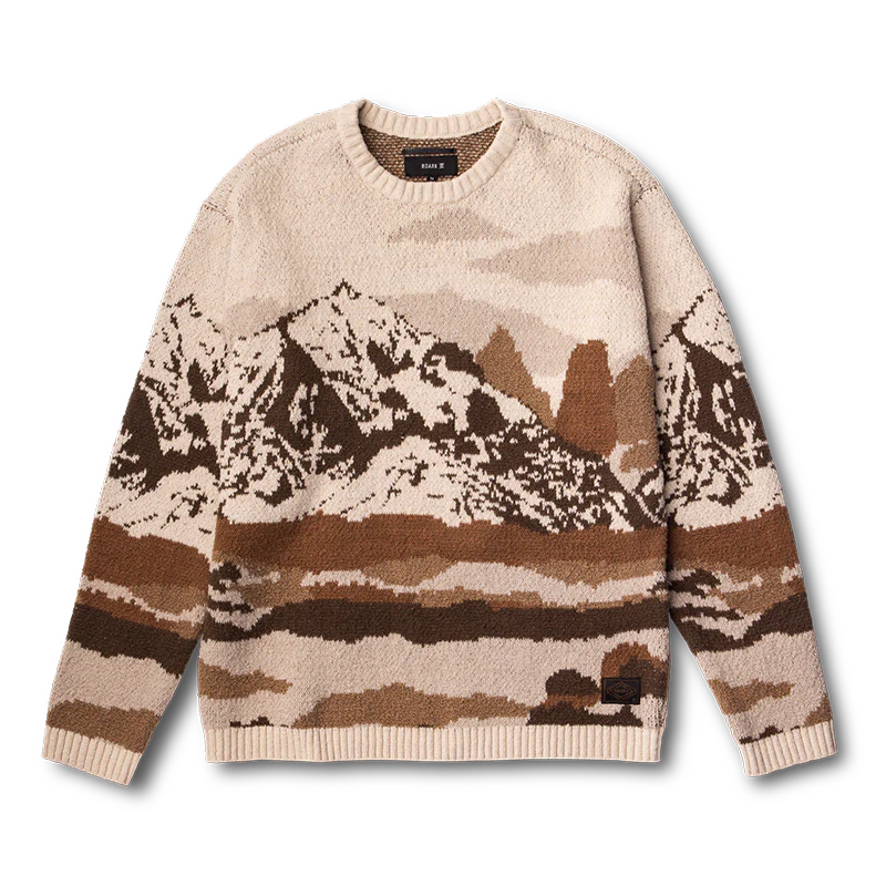 Tierra Del Sur Long Sleeve Sweater - Khaki