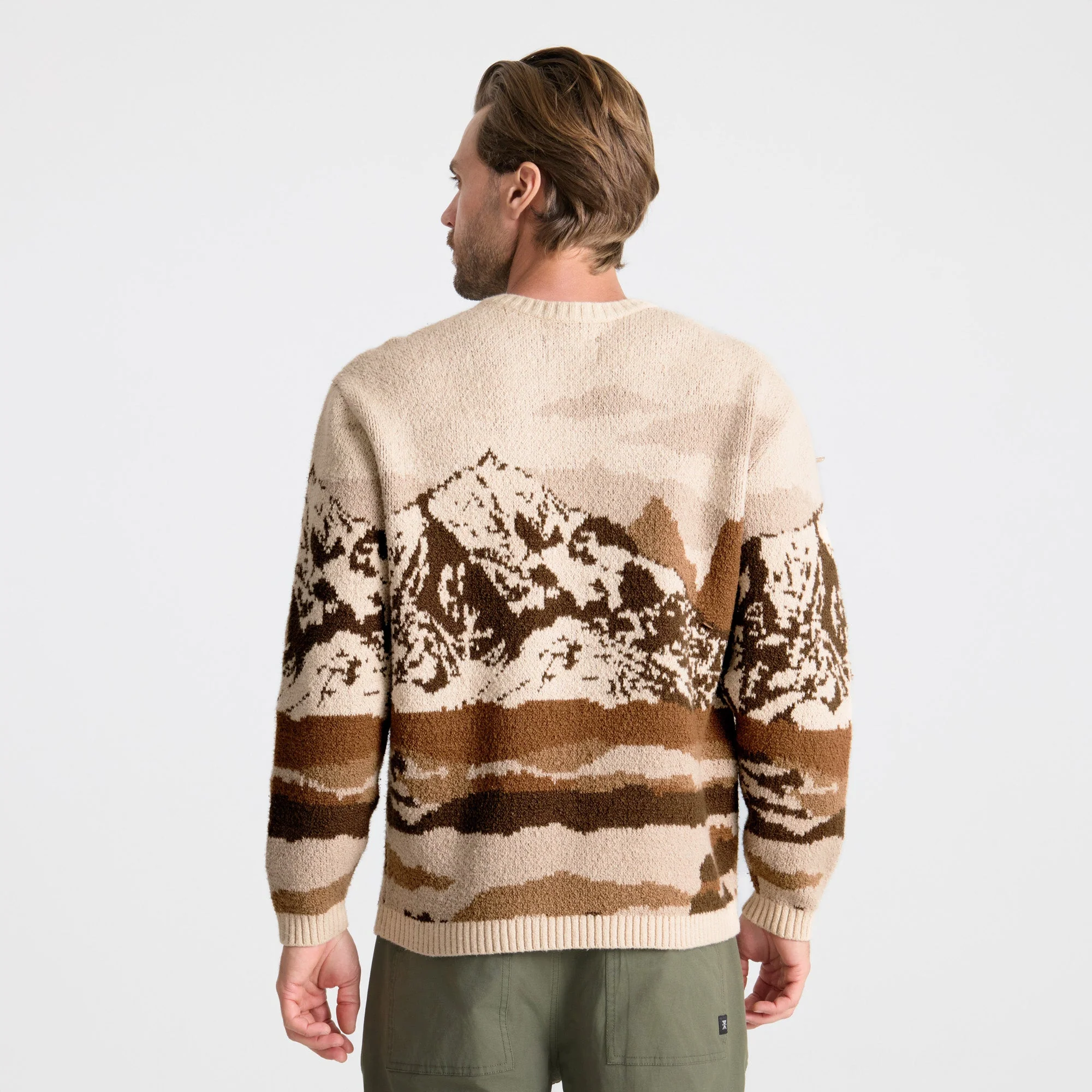 Tierra Del Sur Long Sleeve Sweater - Khaki - Image 6