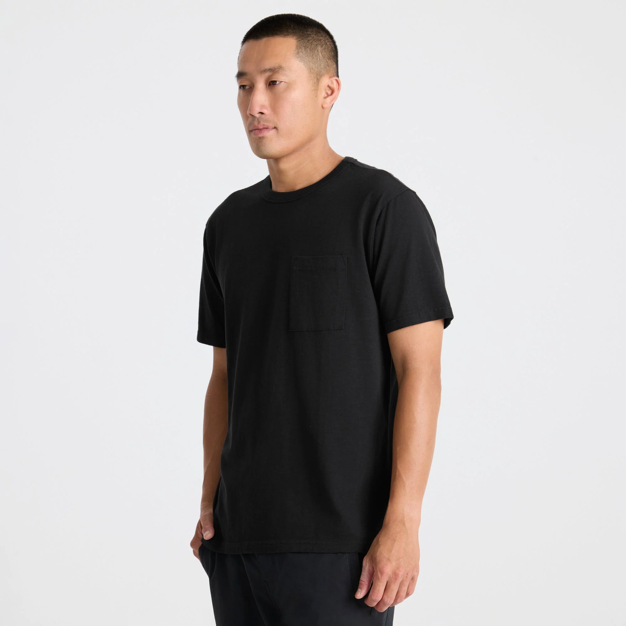 Well Worn Organic Short Sleeve T-Shirt - Black - Image 4