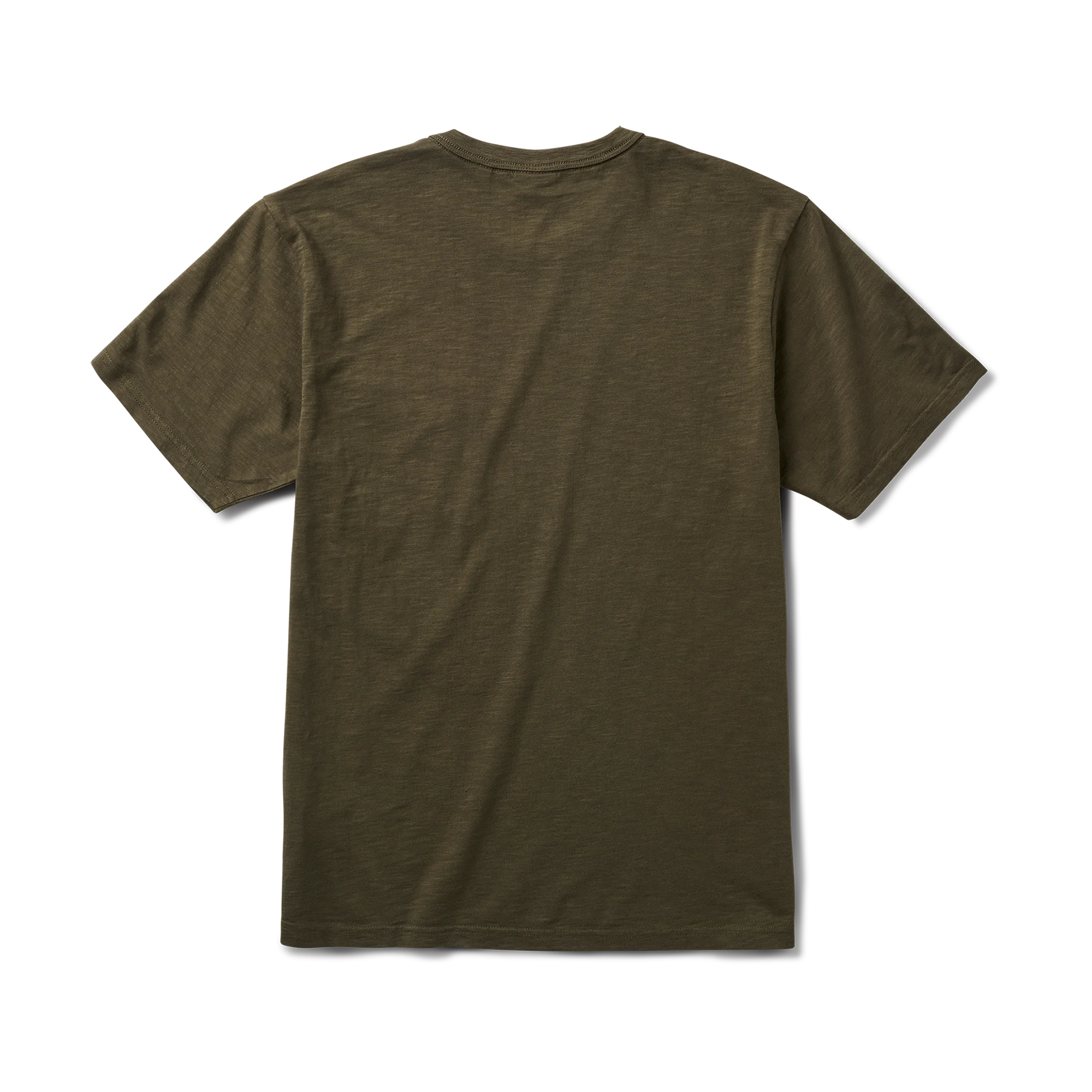 Well Worn Organic Short Sleeve T-Shirt - Military - Image 6