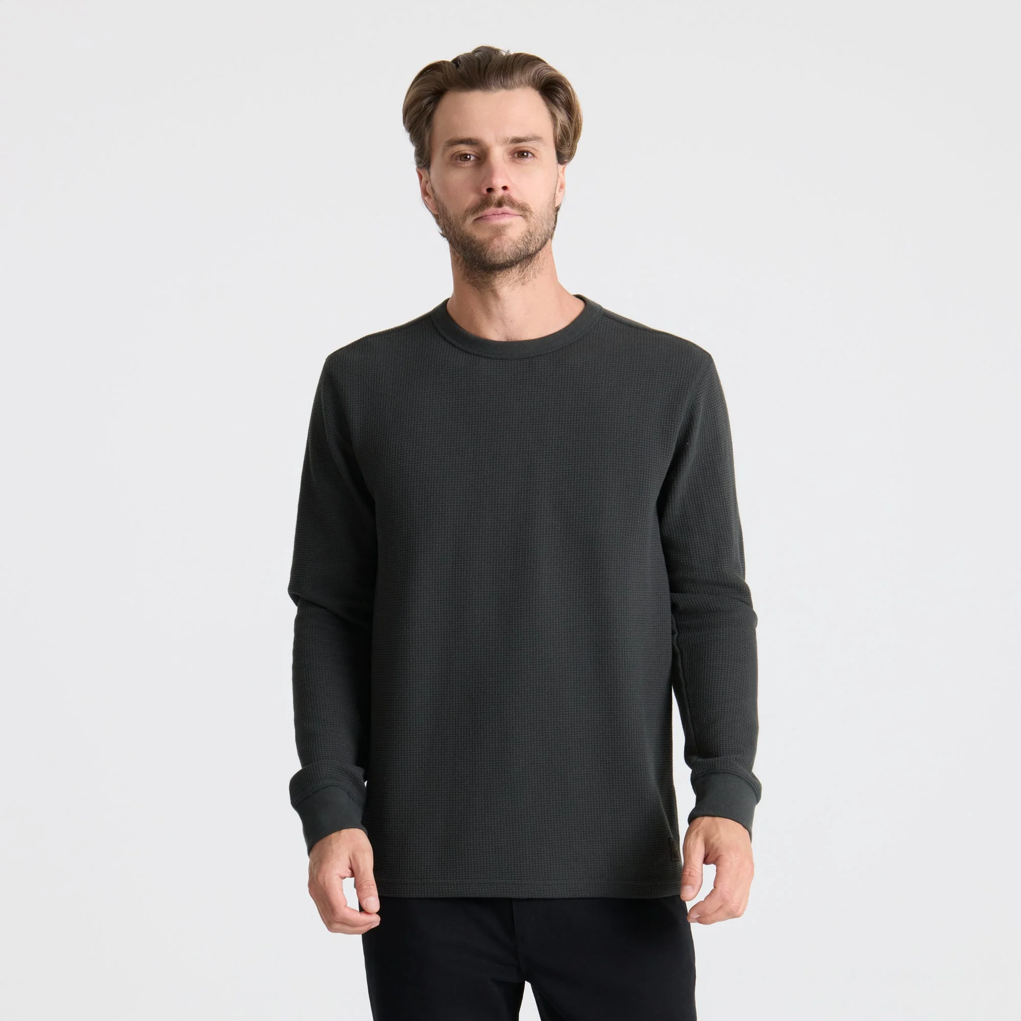 Well Worn Long Sleeve Thermal - Onyx - Image 2