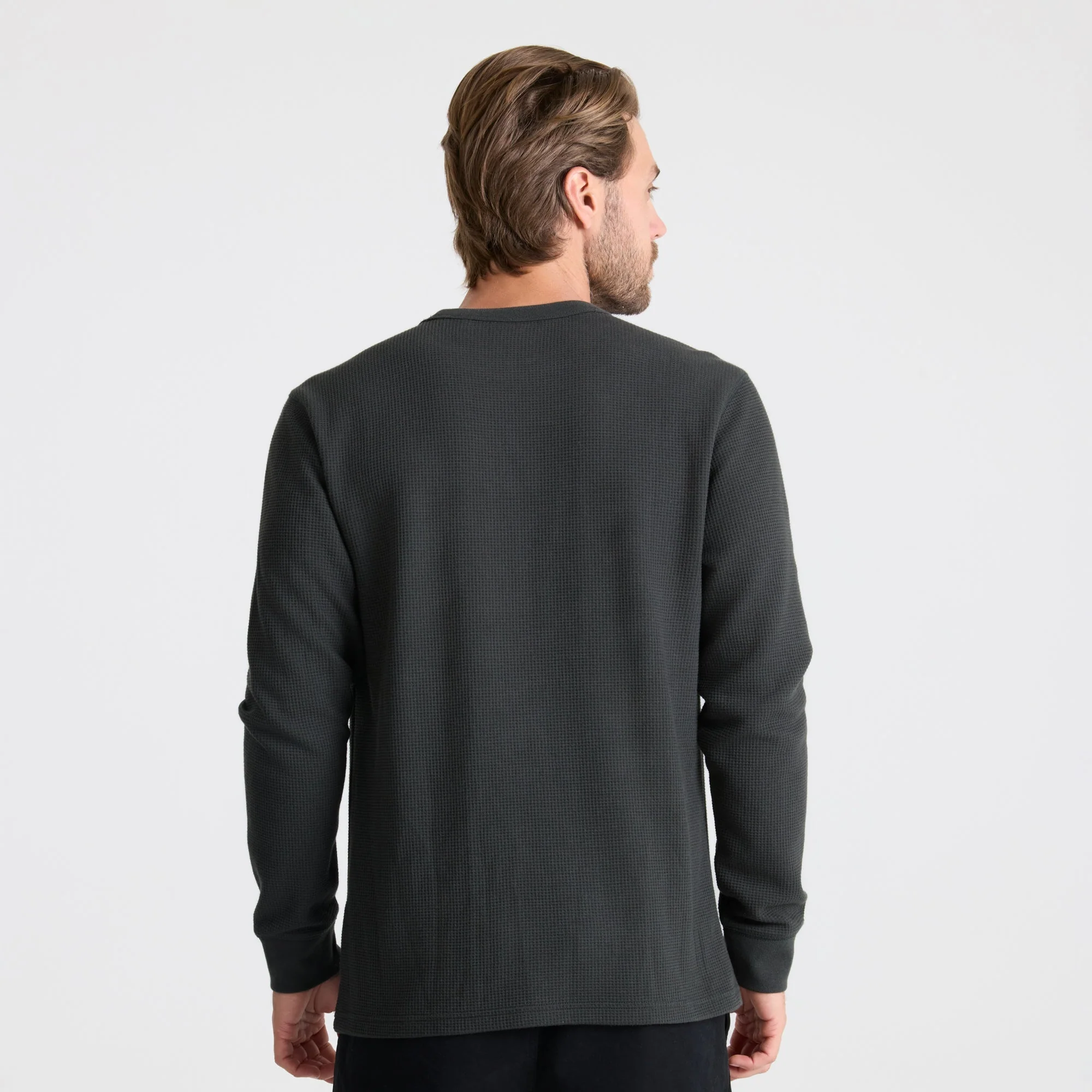 Well Worn Long Sleeve Thermal - Onyx - Image 5